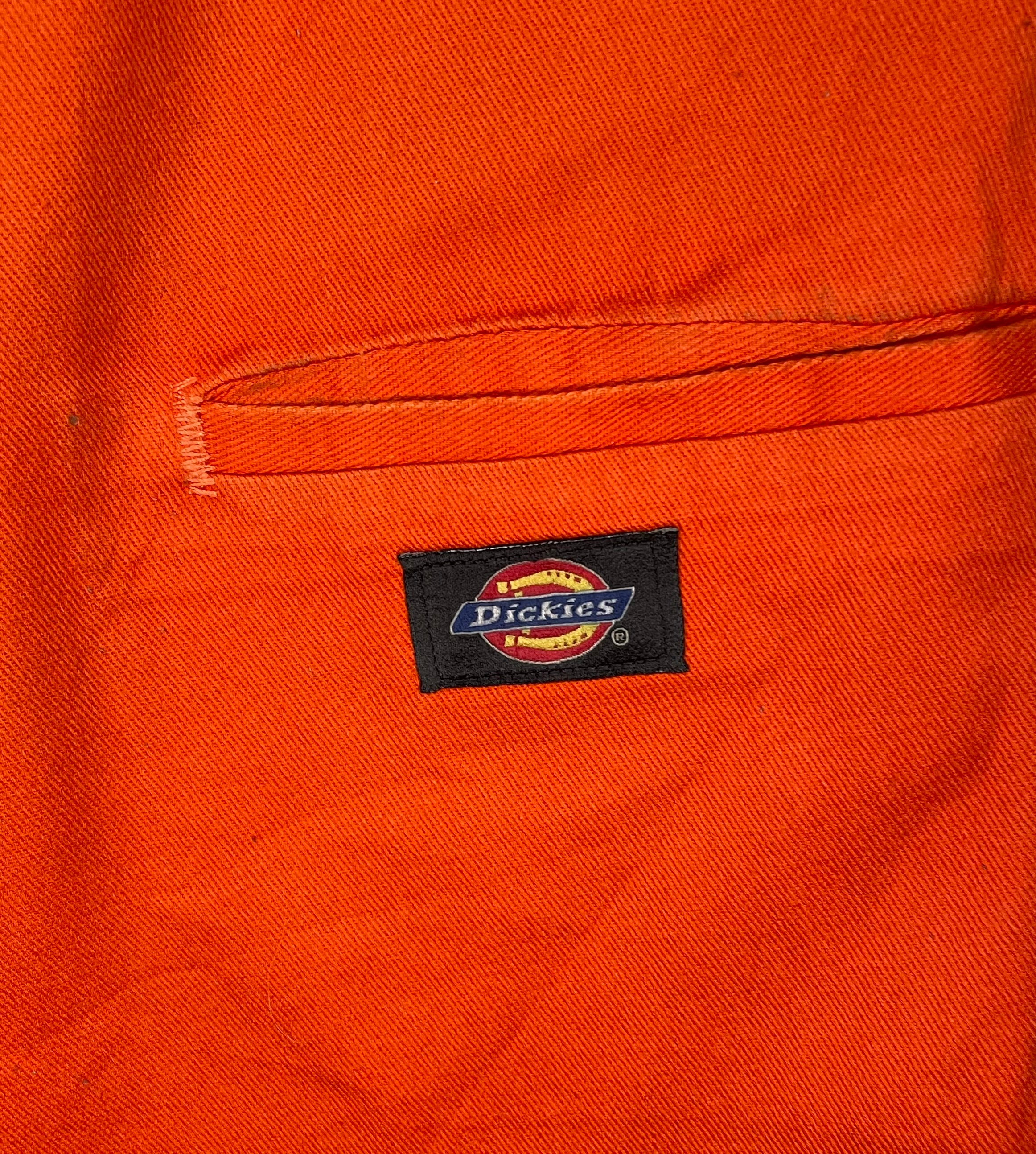 Dickies Vintage Loose Fit Chinoshorts Orange Größe 44