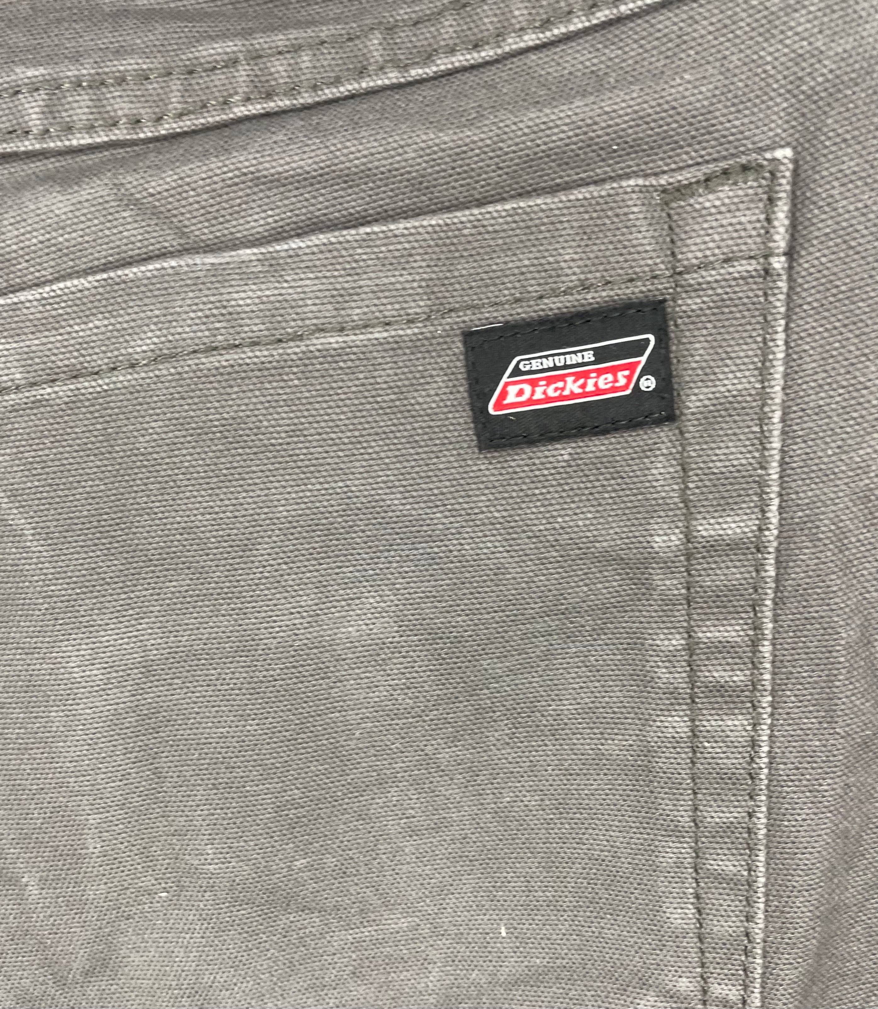 Dickies Vintage Jeansshorts Grau Größe 38