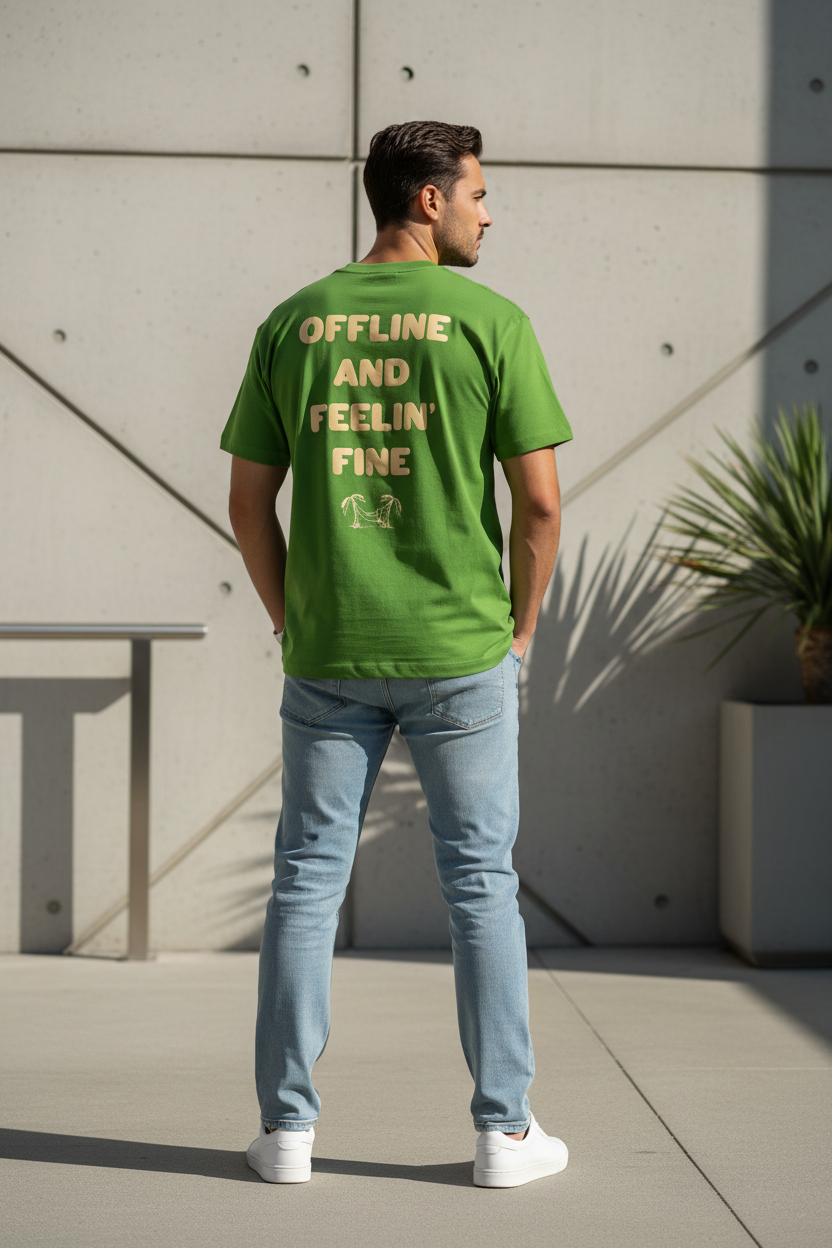 Nike T-Shirt Loose Fit Beflockt Größe L