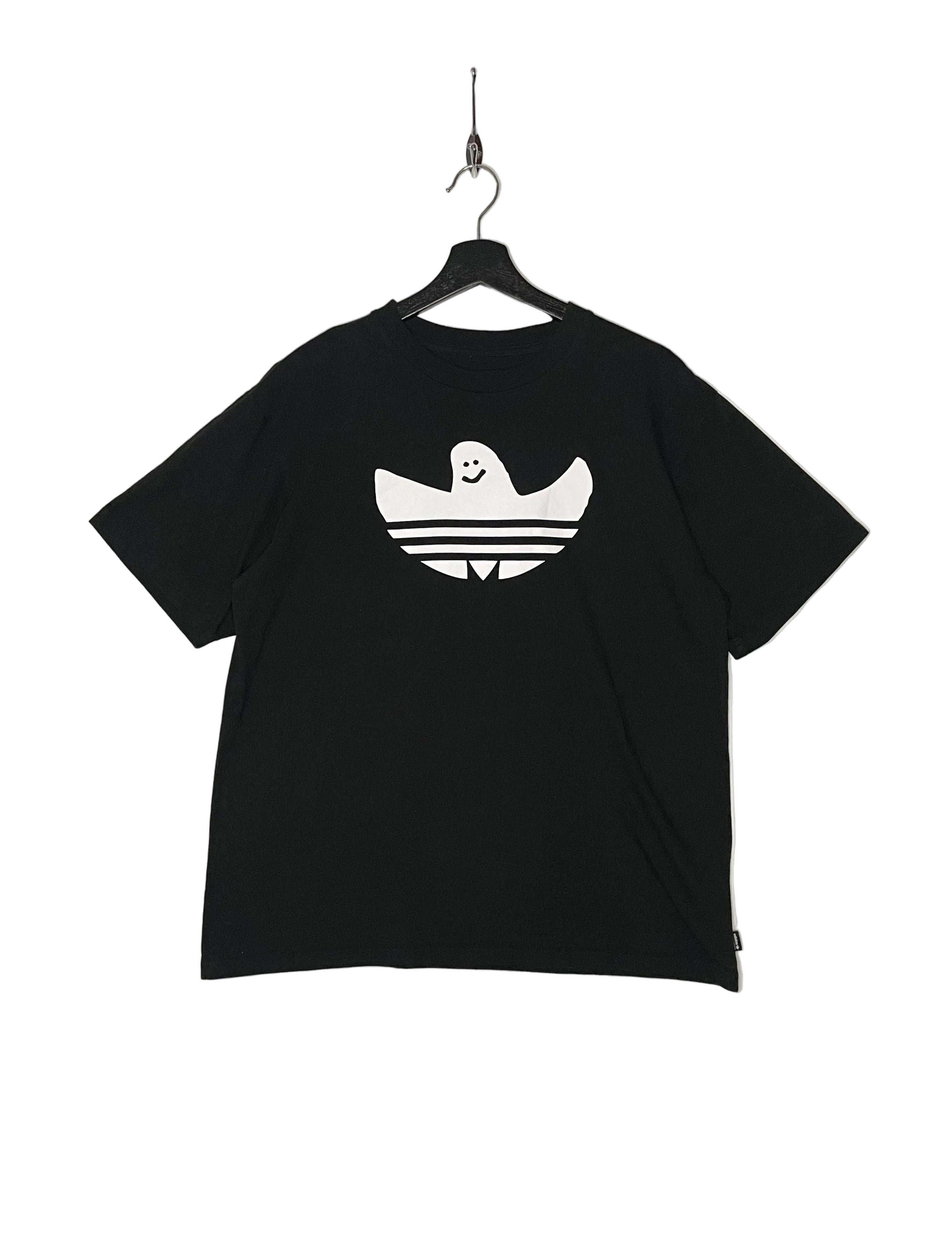 Adidas T-Shirt Originals Solid Shmoo Schwarz Größe L