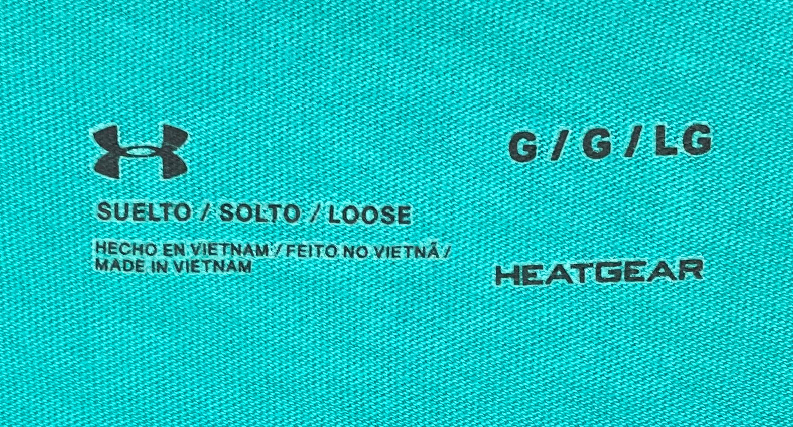 Under Armour Basic T-Shirt Türkis Größe L