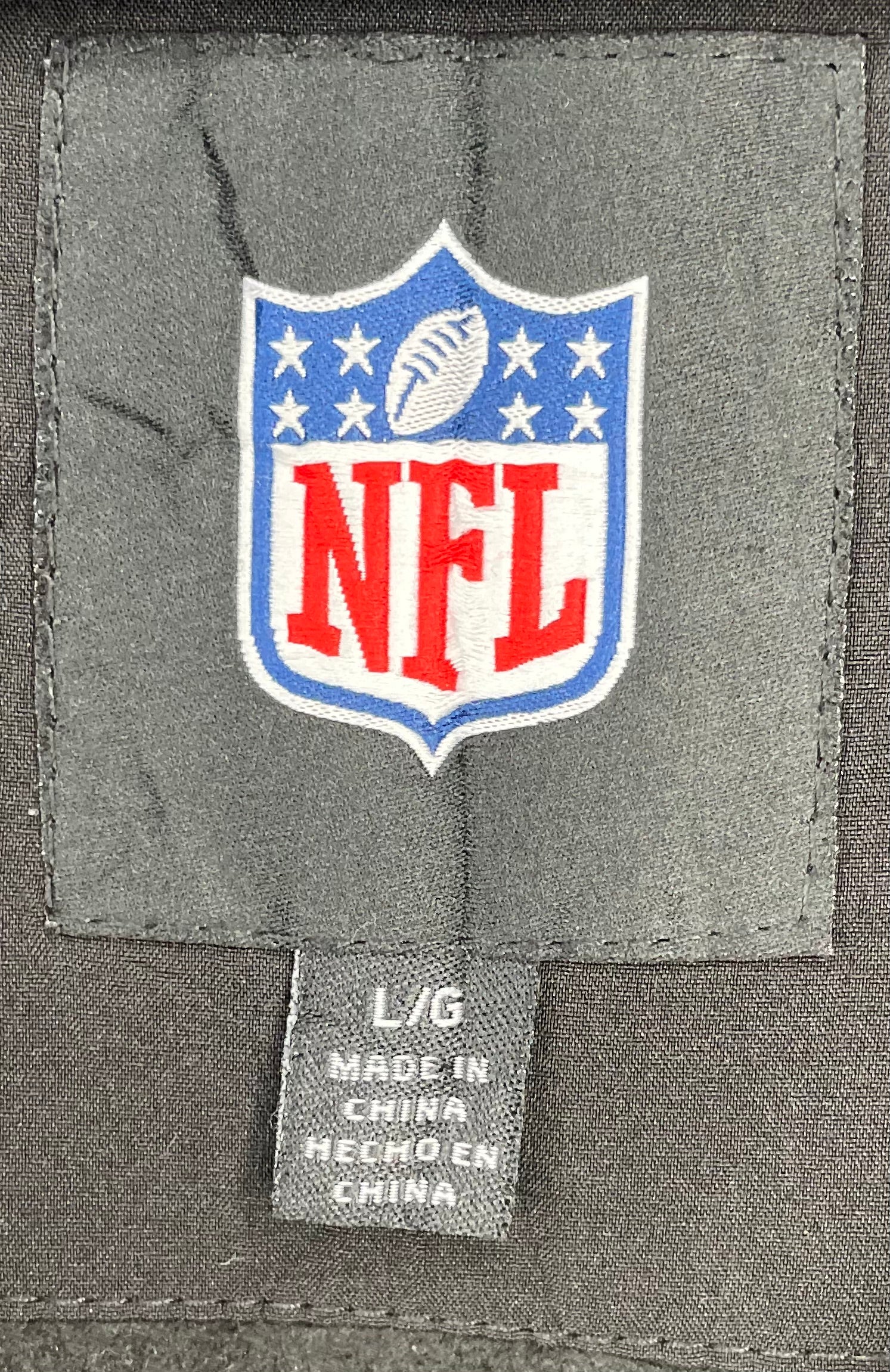 NFL Sofshell Jacke Pittsburgh Steelers Grau/Schwarz Größe L