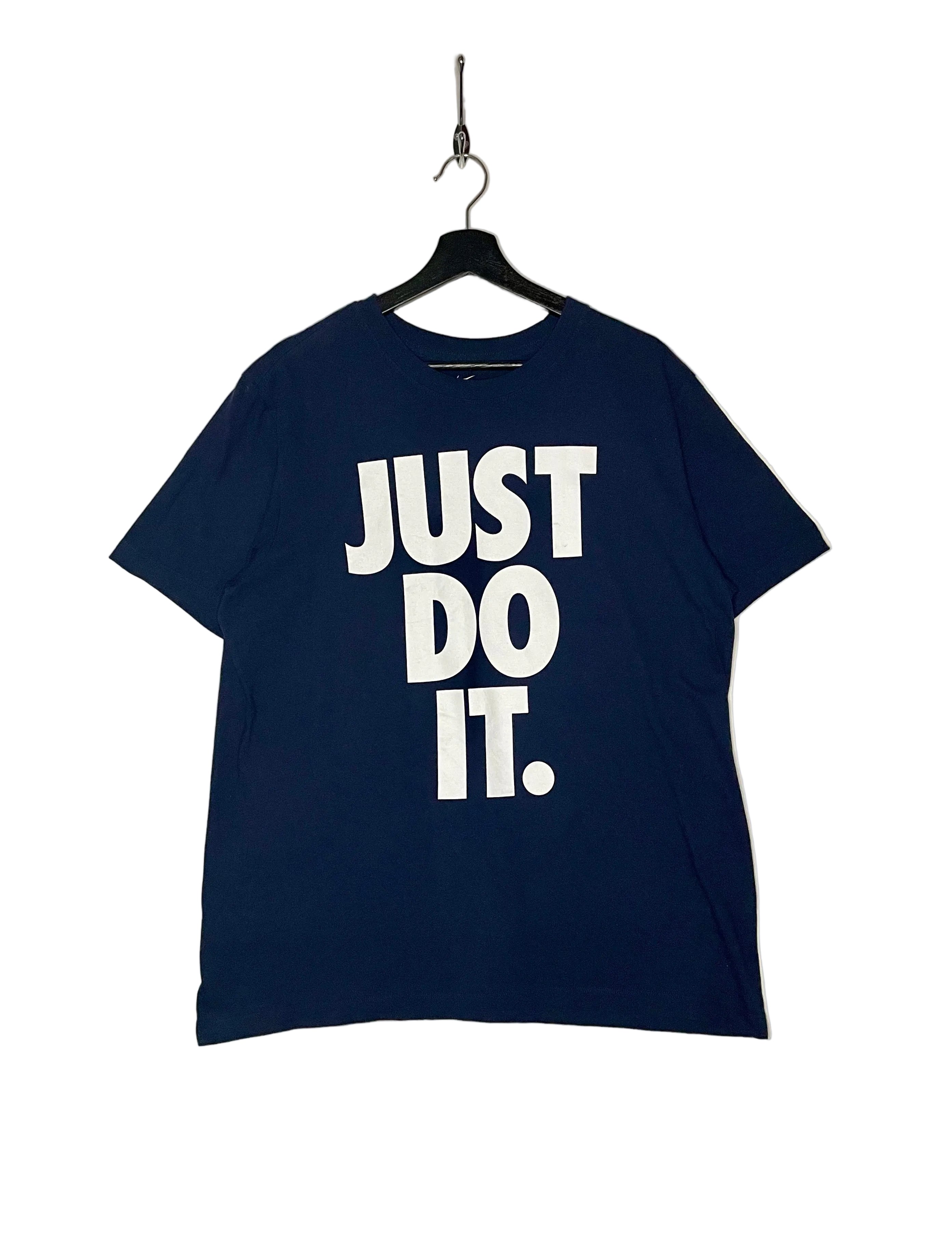 Nike T-Shirt Just Do It Blau Größe L