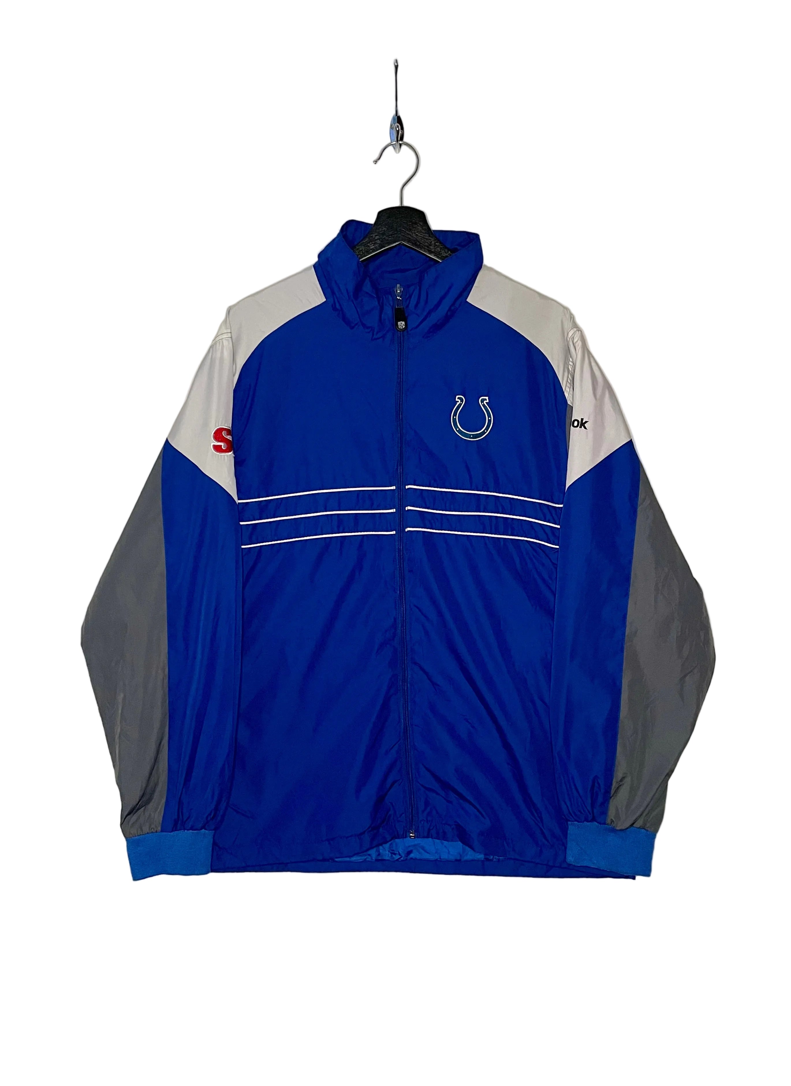 Reebok Vintage Indianapolis Colts Trainingsjacke Blau Größe L