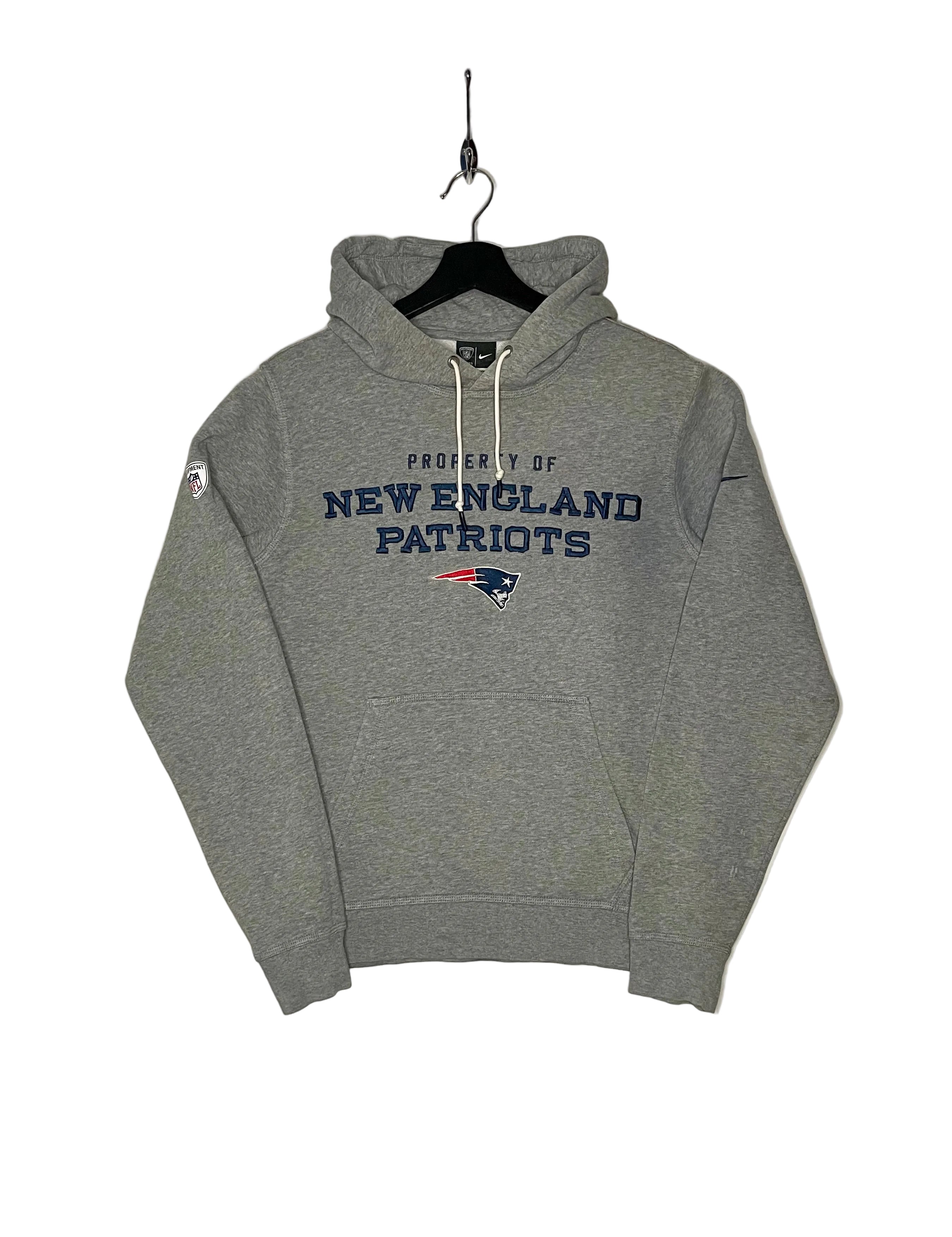 Nike Hoodie New England Patriots Grau Größe S