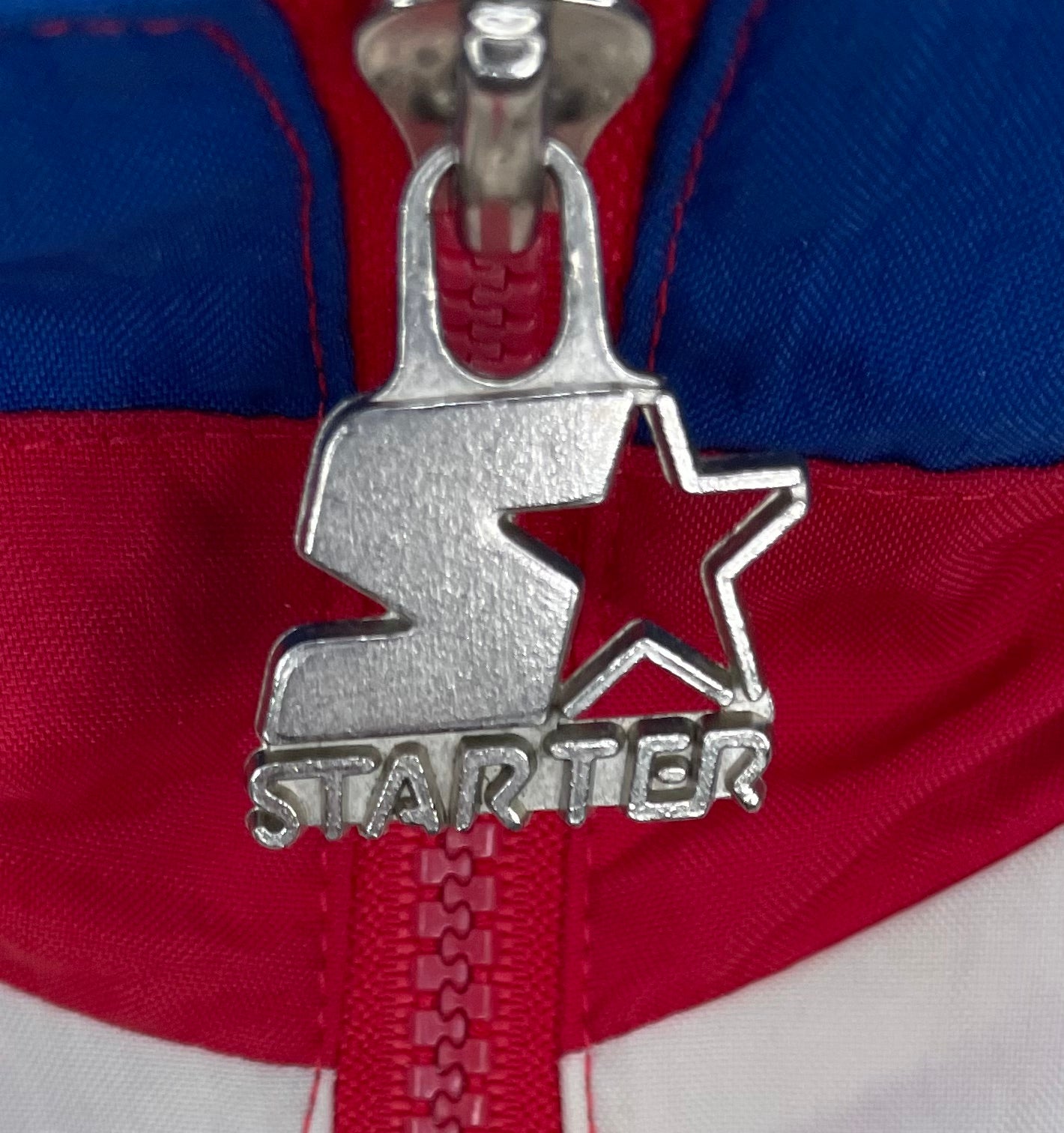 Starter Vintage Philadelphia Phillies Windbreaker Rot/Creme Größe XL