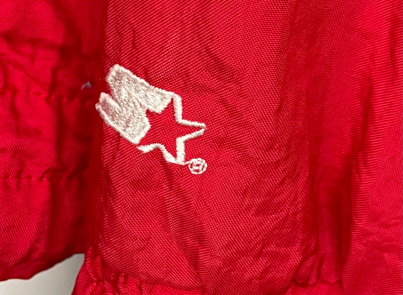 Starter Vintage Philadelphia Phillies Windbreaker Rot/Creme Größe XL