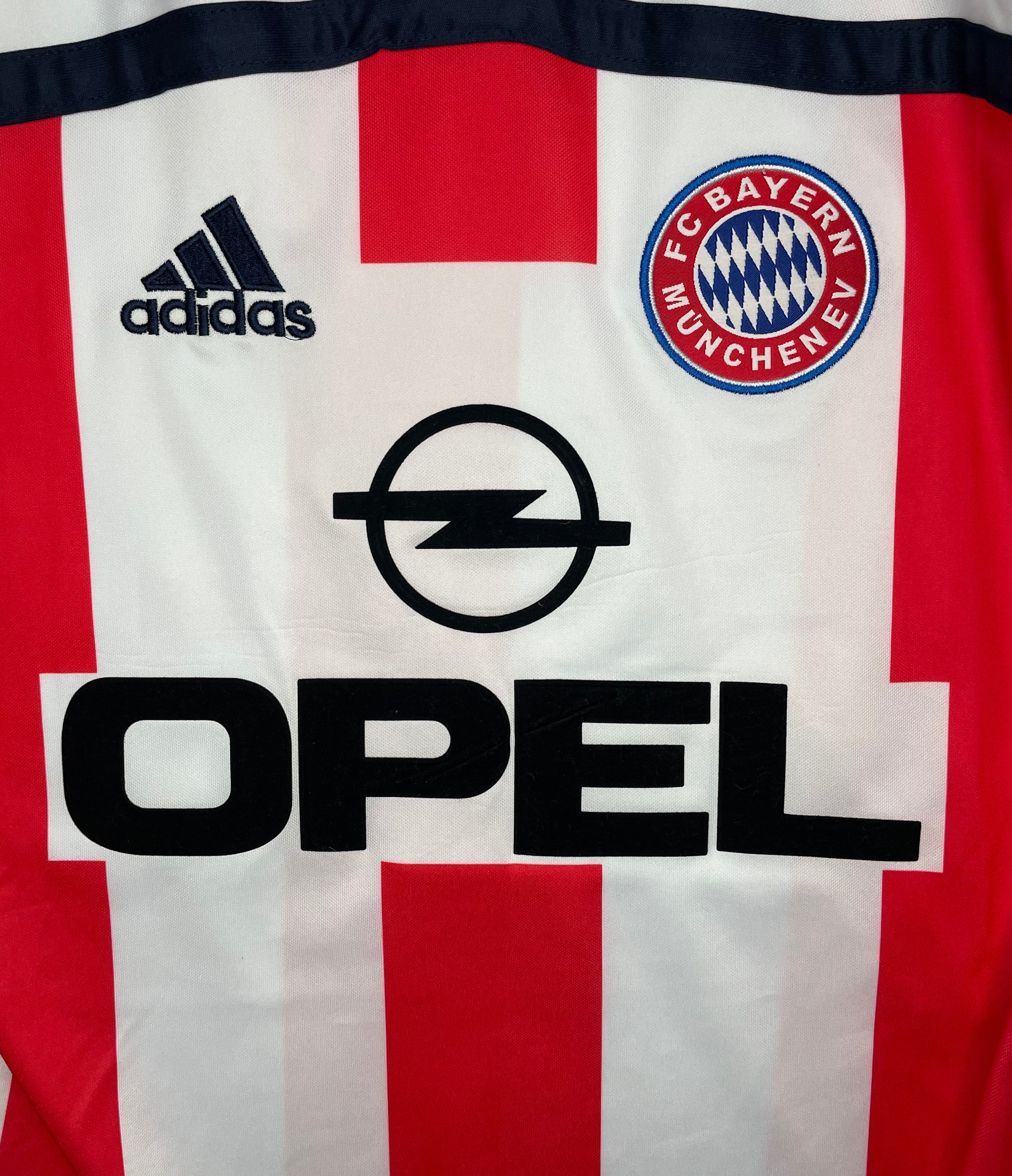 Adidas Vintage FC Bayern München Replica Trikot #24 Roque Santa Cruz Größe S