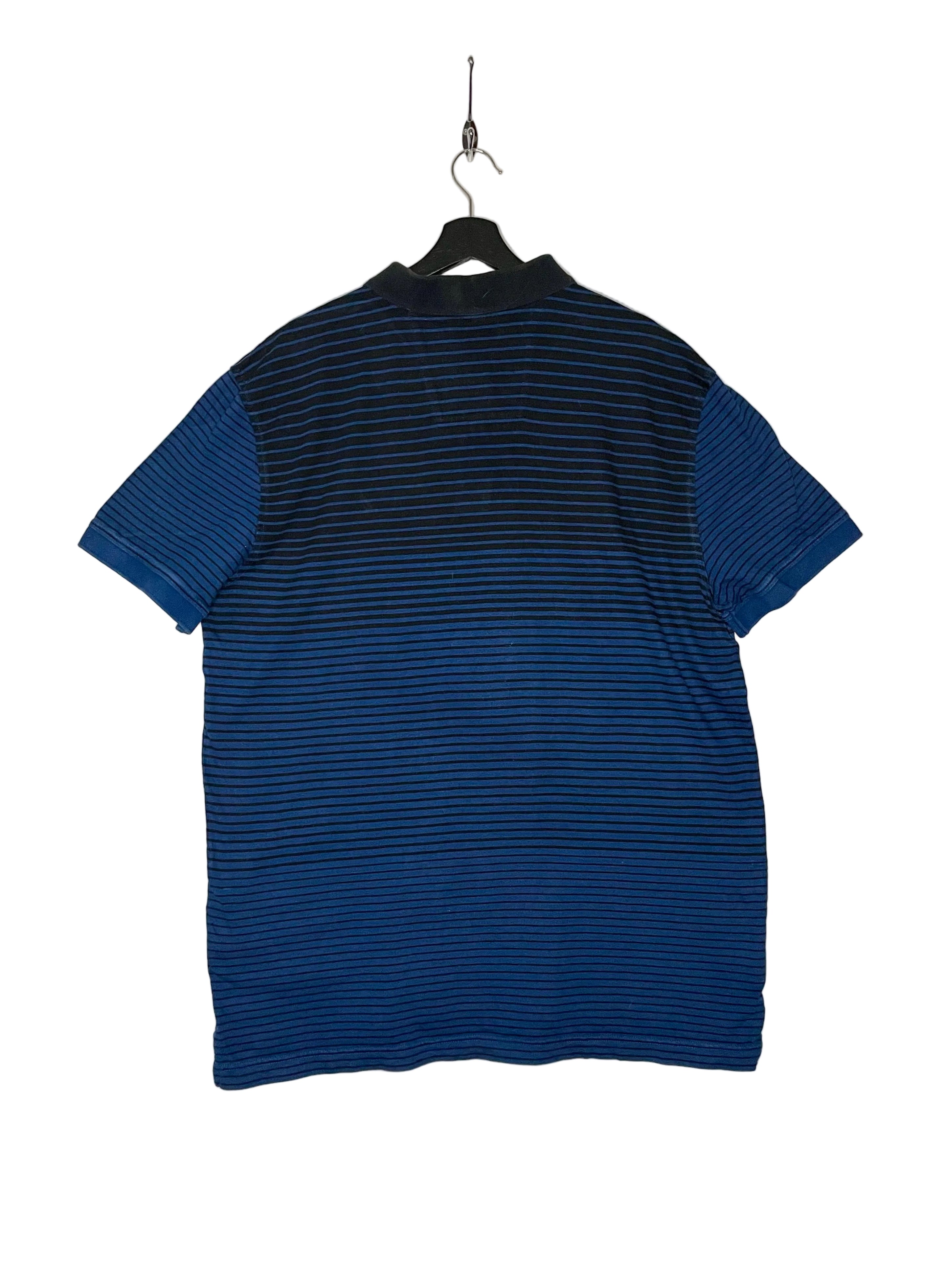 Nautica Vintage Poloshirt Blau/Schwarz Größe XXXL