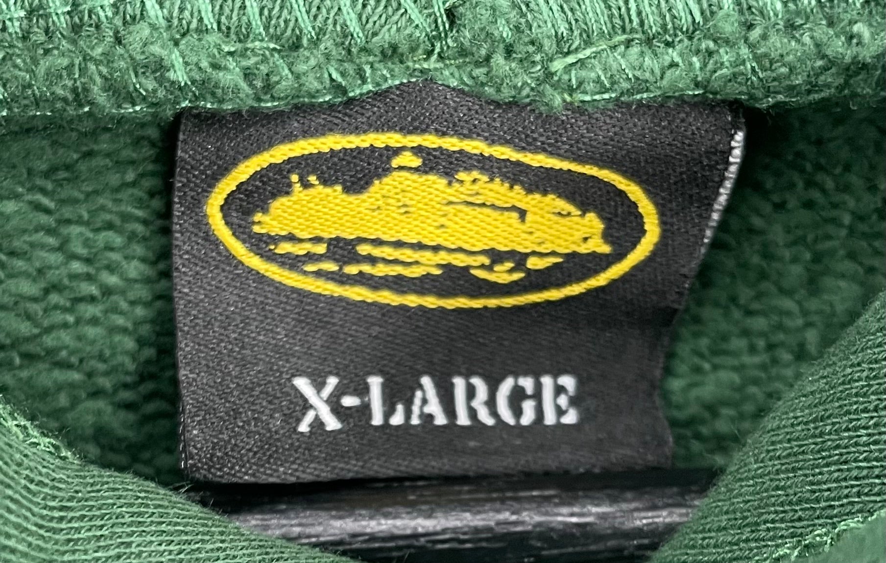 Corteiz Alcatraz Hoodie Grün Größe XL