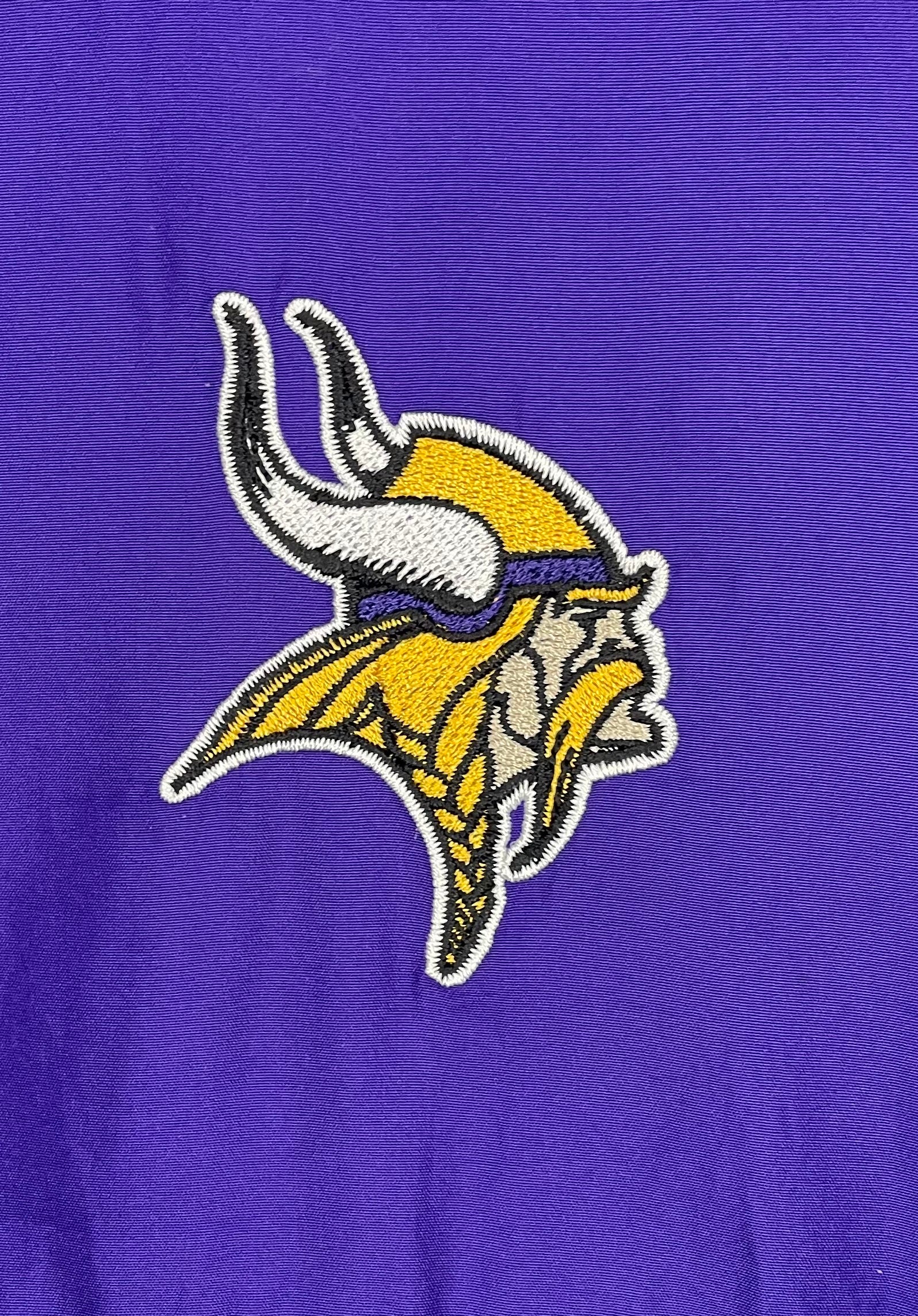 Reebok Minnesota Vikings Trainingsjacke Lila/Weiß Größe L