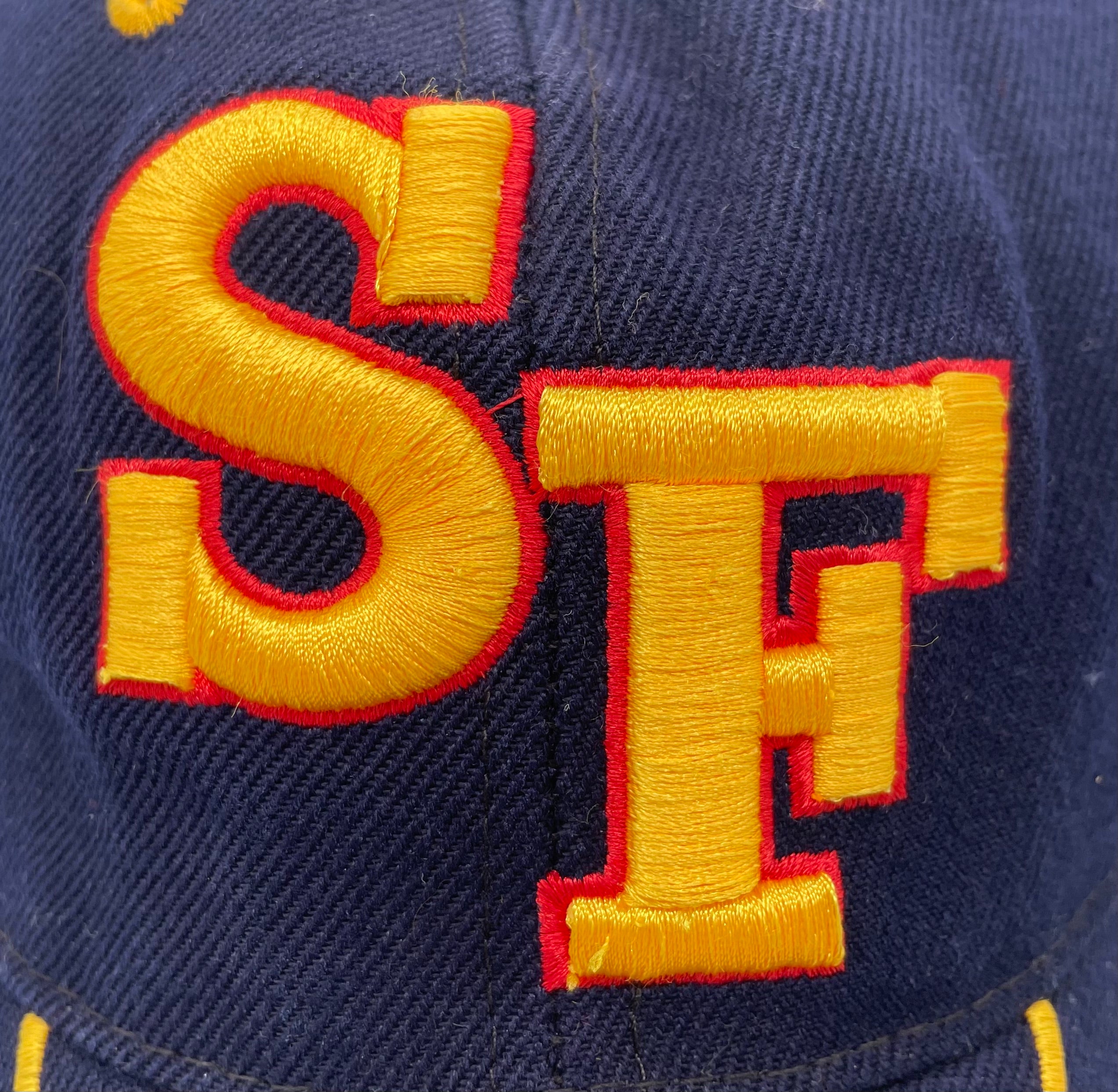 SAM`S Vintage Strapback San Francisco Blau One Size