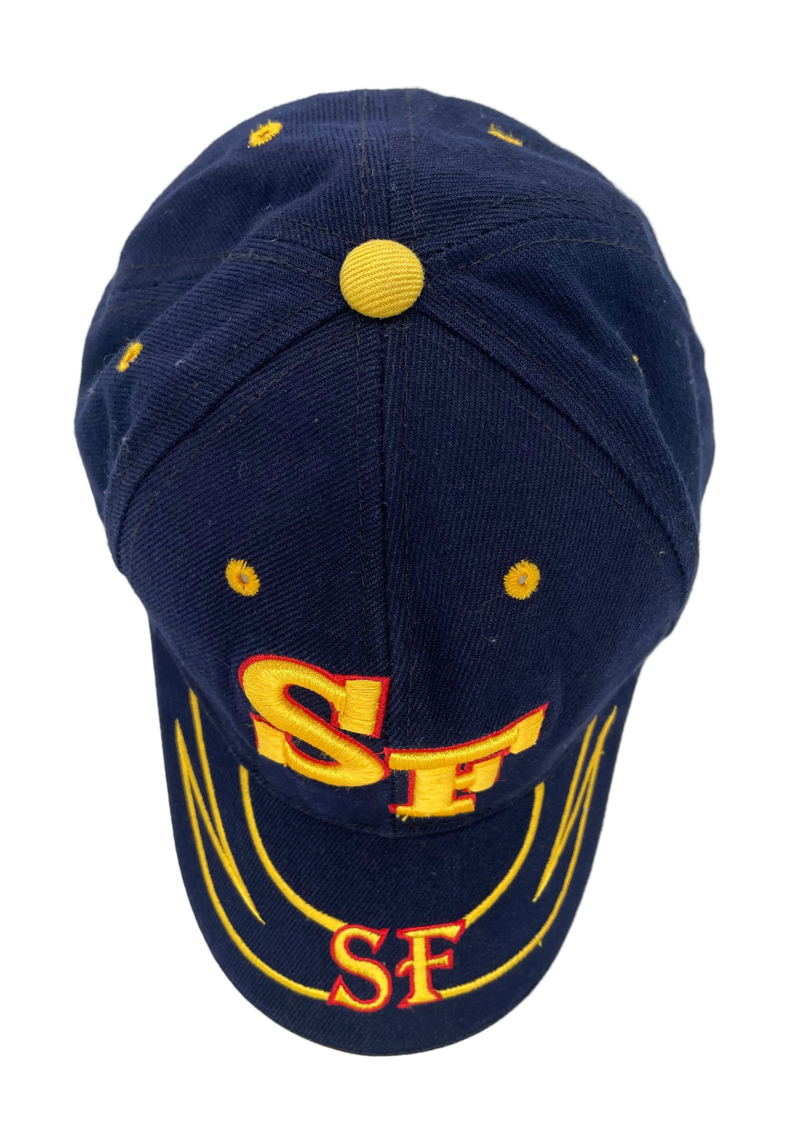 SAM`S Vintage Strapback San Francisco Blau One Size
