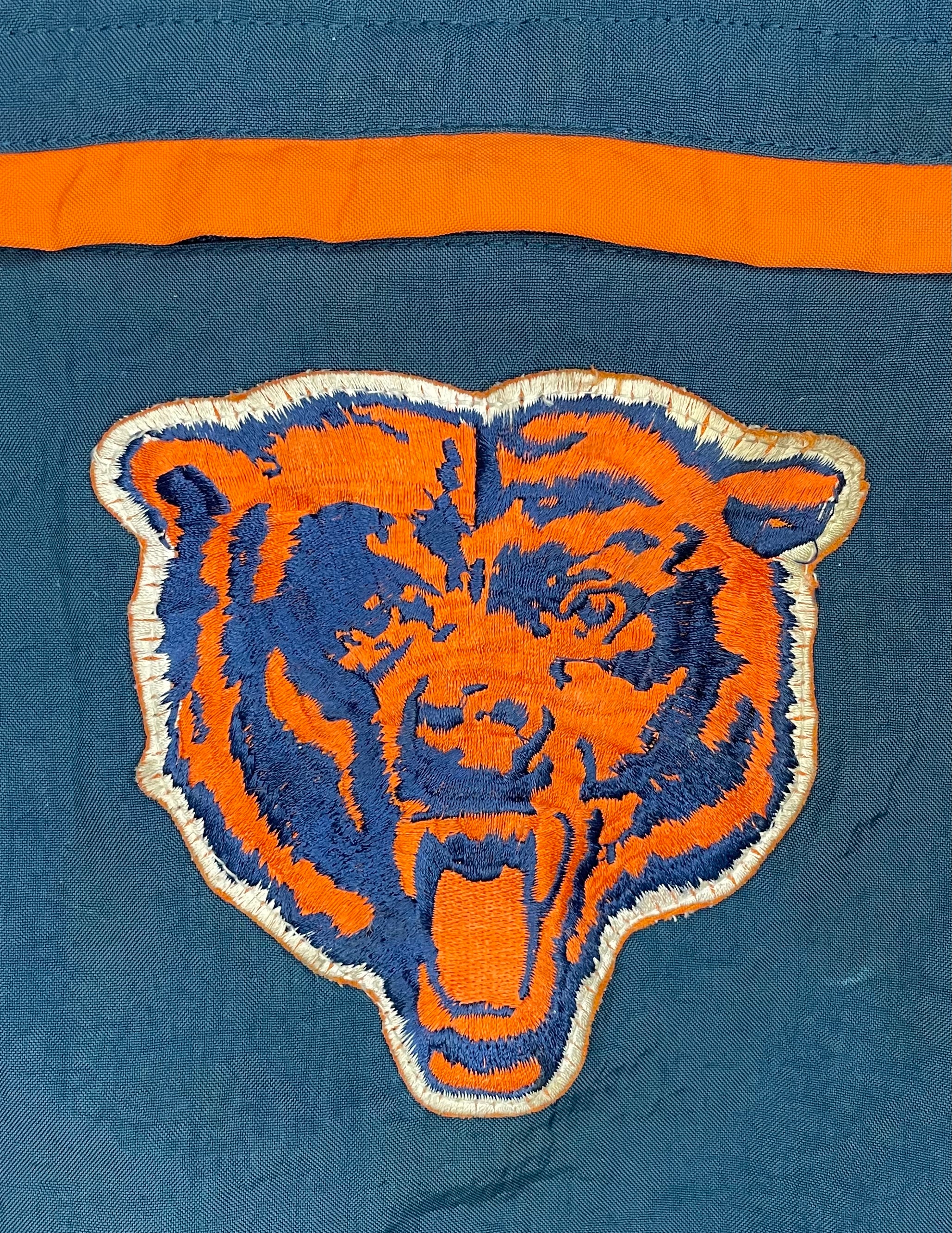 Vintage Apex One Chicago Bears NFL Windbreaker / Winterjacke Größe XL