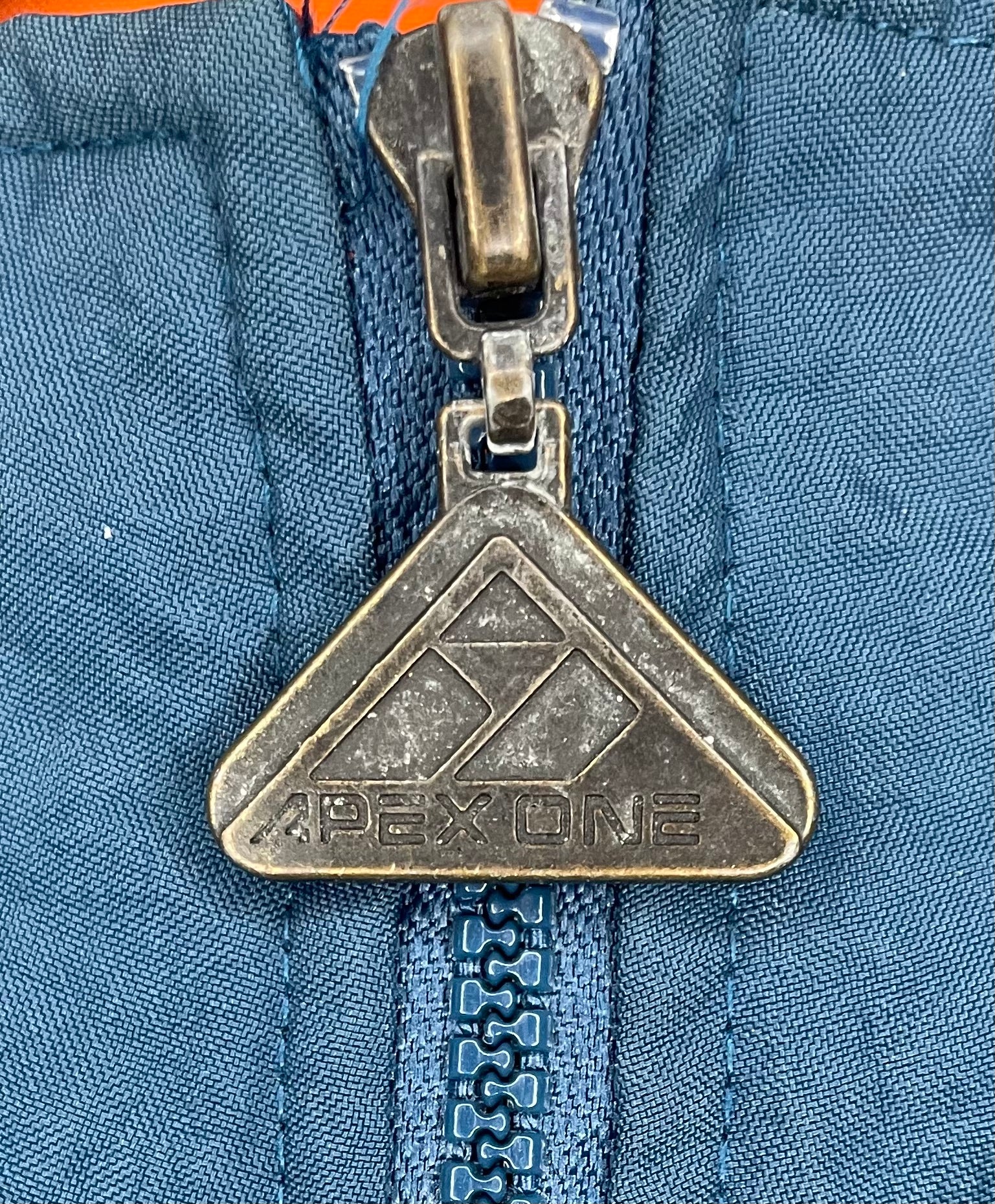 Vintage Apex One Chicago Bears NFL Windbreaker / Winterjacke Größe XL