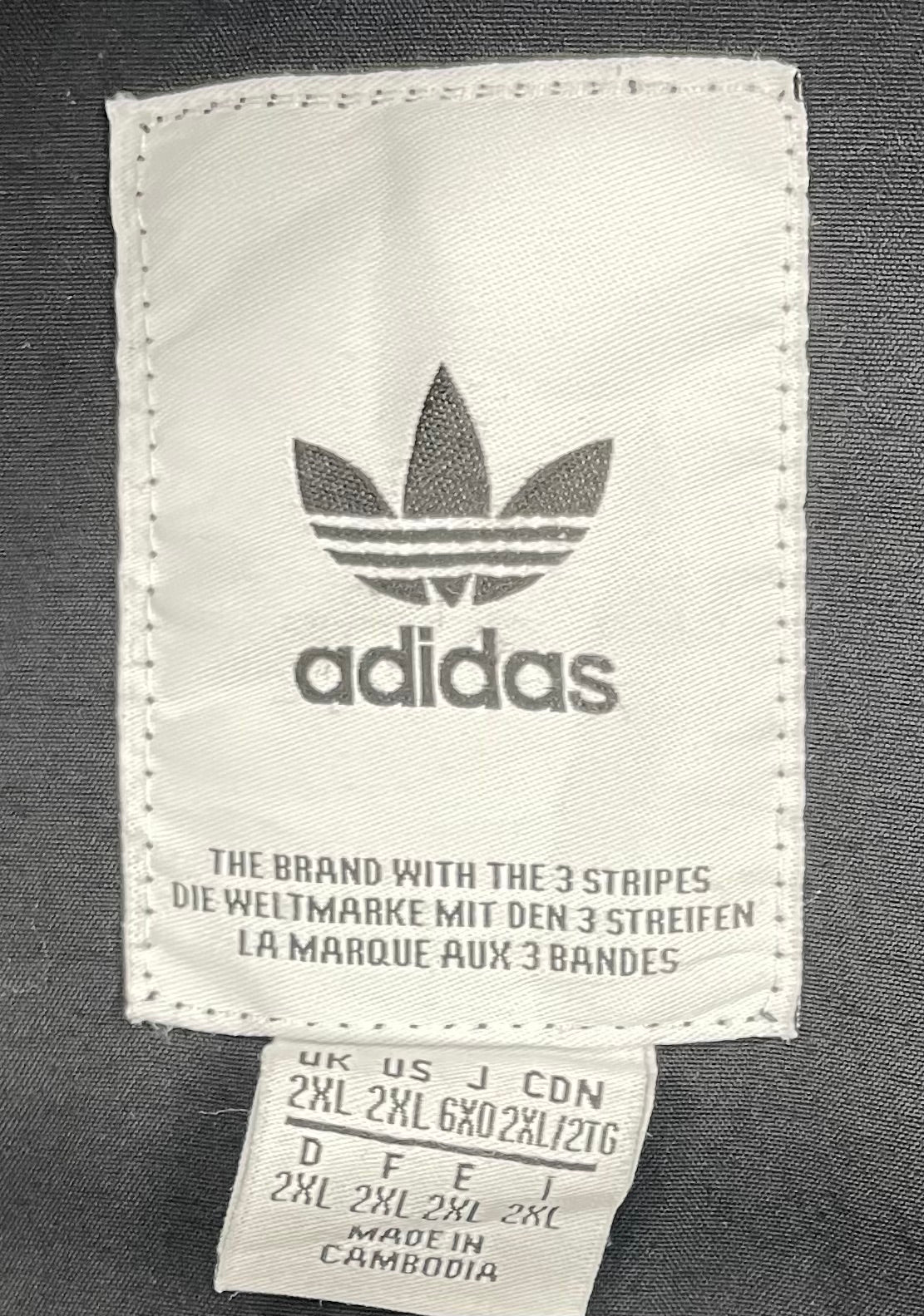 Adidas Trainingsjacke Schwarz Größe XXL