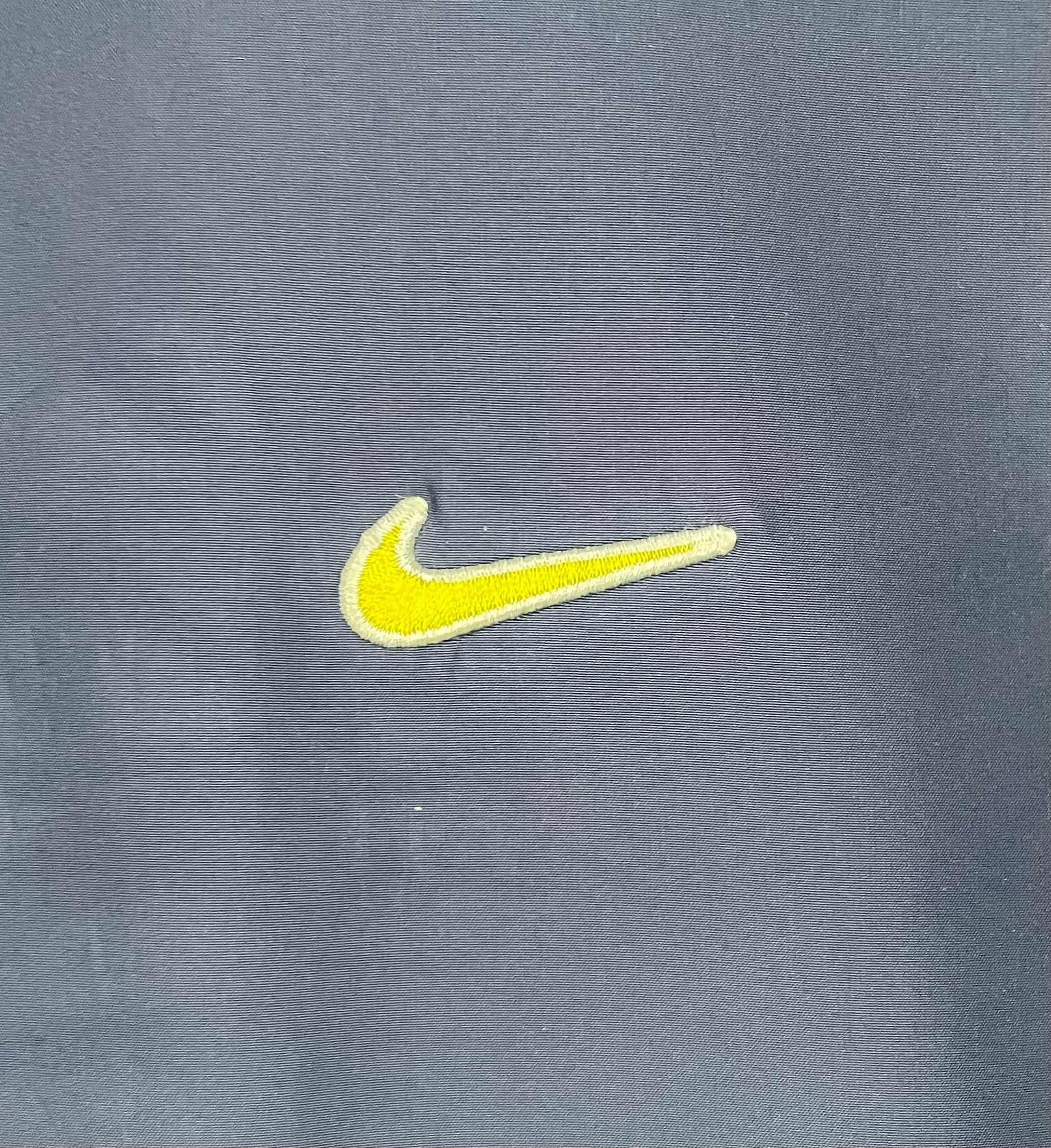 Nike Vintage Trainingsjacke Blau/Beige Größe L