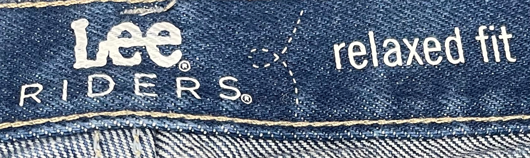 LEE Riders Jeans Relexed Fit Blau W32 L35 Long (16 L)