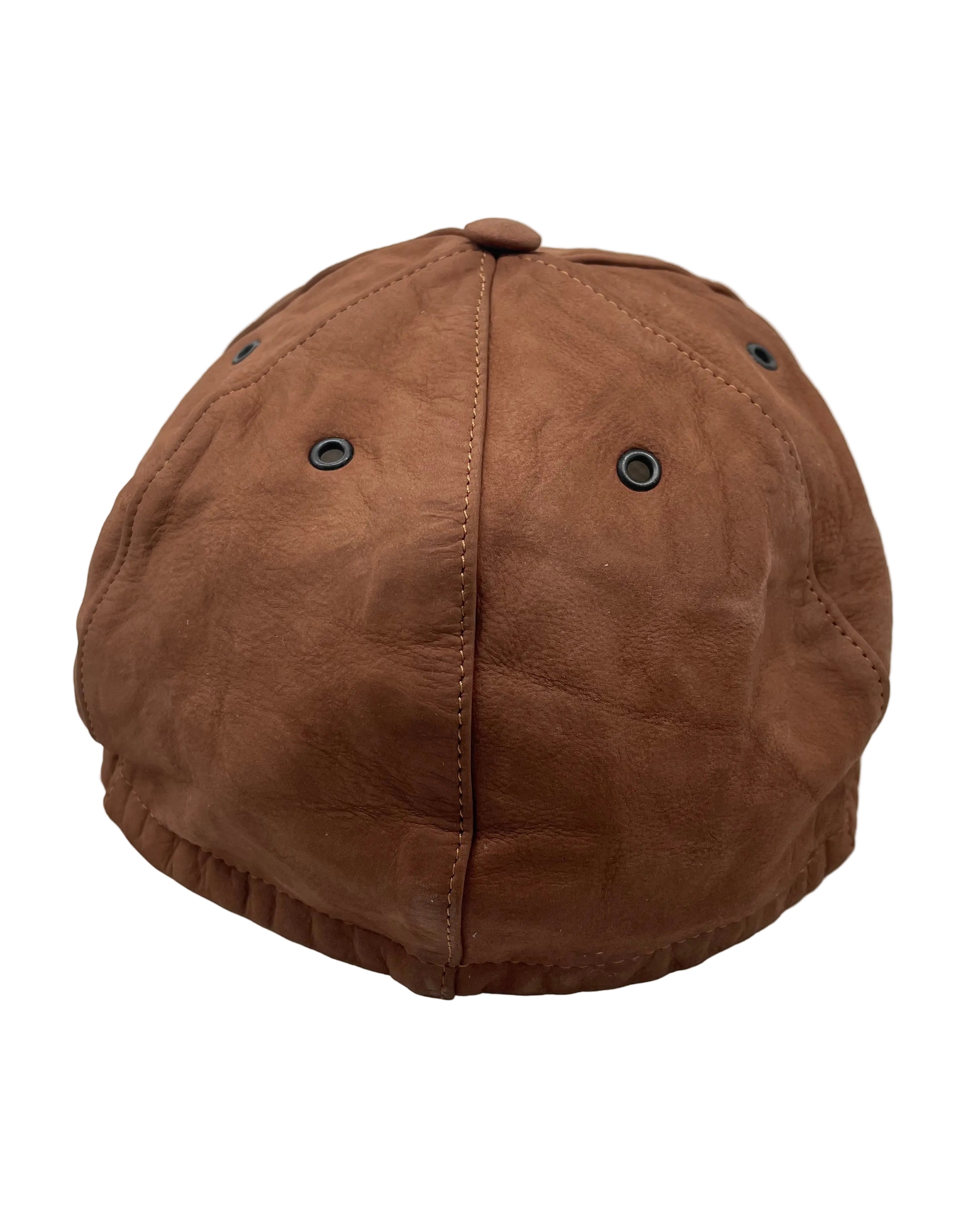 Timberland Leder Cap Braun Größe L