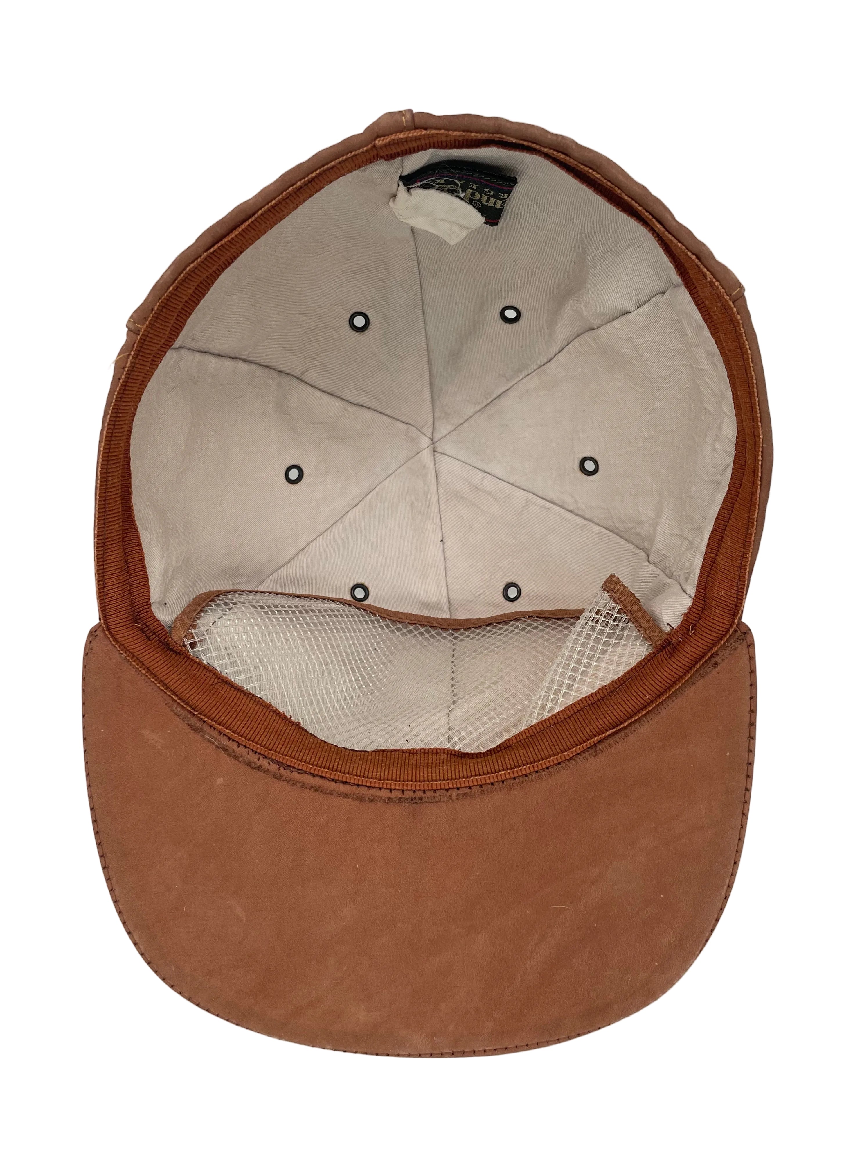Timberland Leder Cap Braun Größe L
