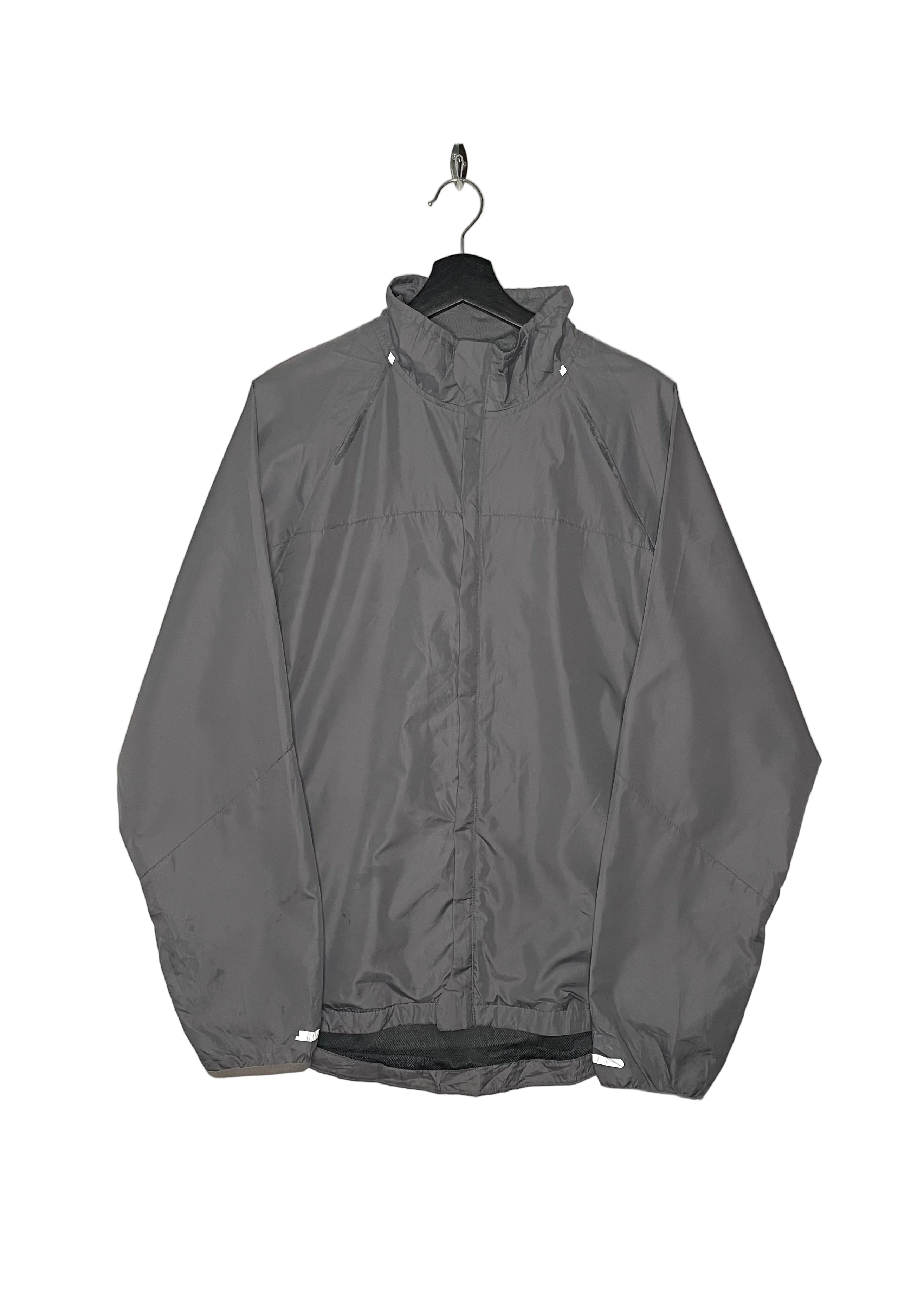 Starter Vintage Regenjacke Silber Größe L