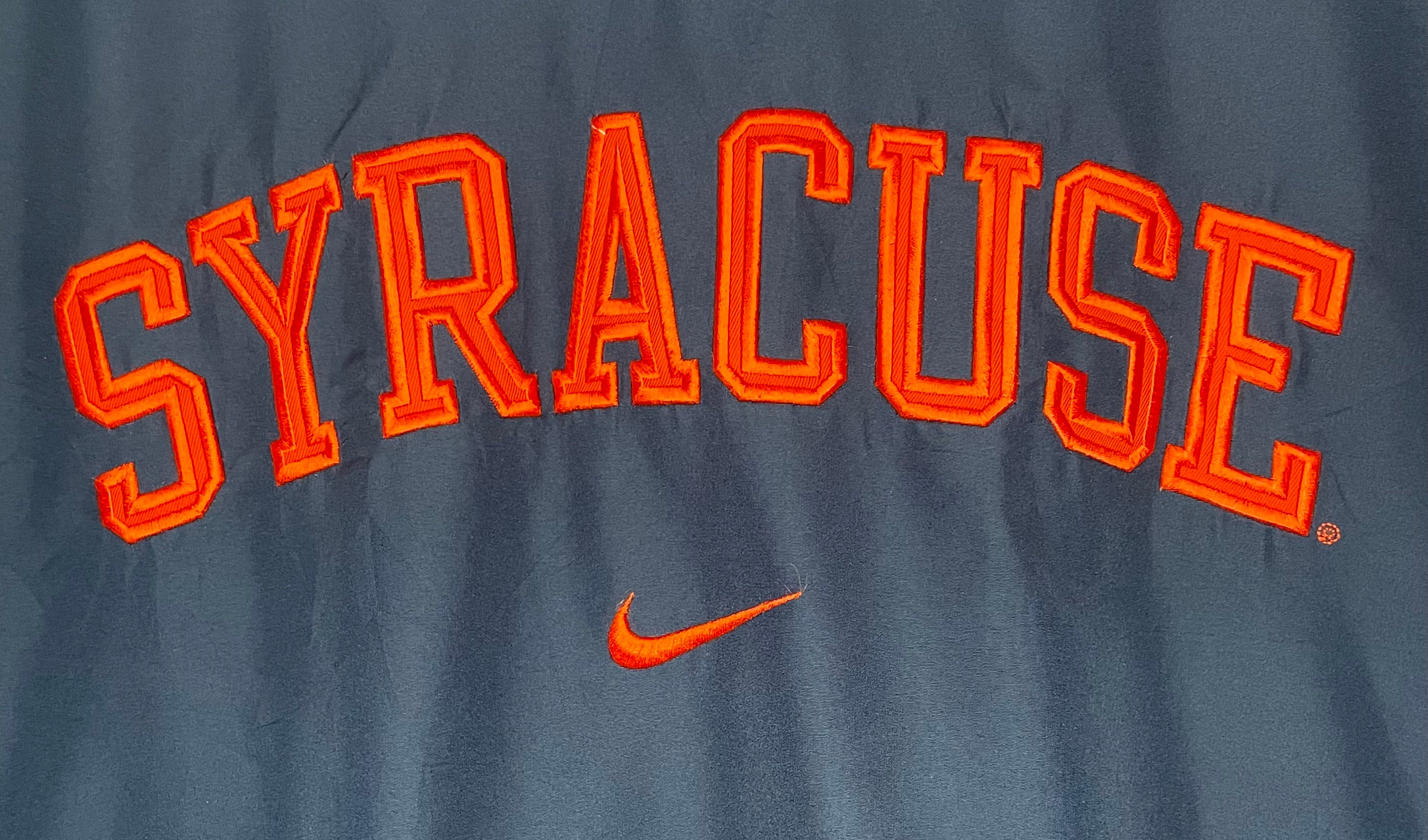 Nike Windbreaker Syracuse University Blau Größe M