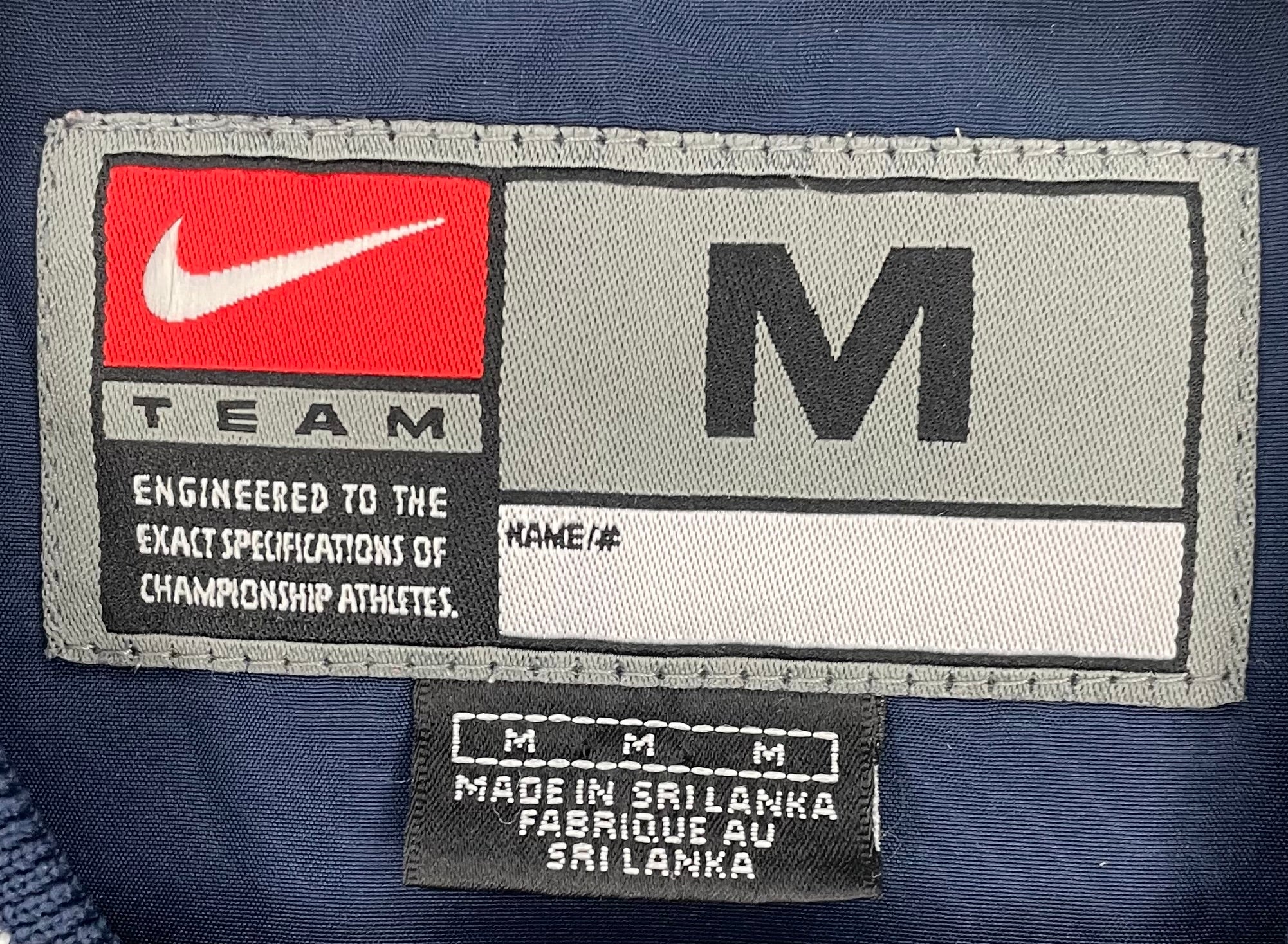 Nike Windbreaker Syracuse University Blau Größe M