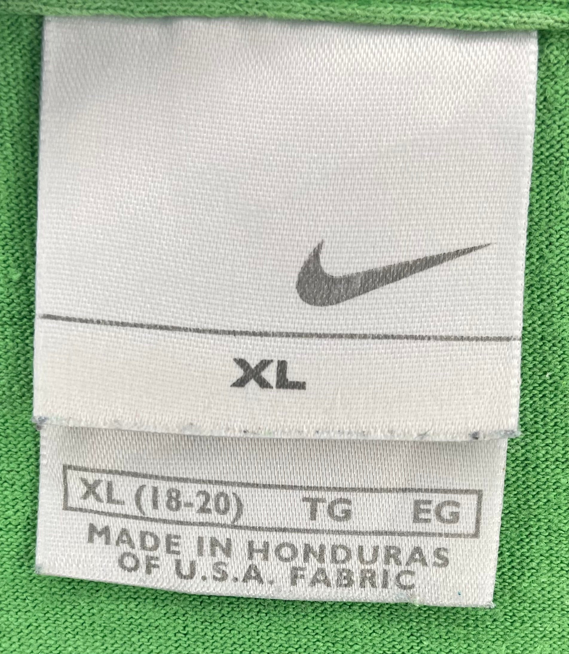 Nike Air Vintage T-Shirt Grün Größe XL Kinder