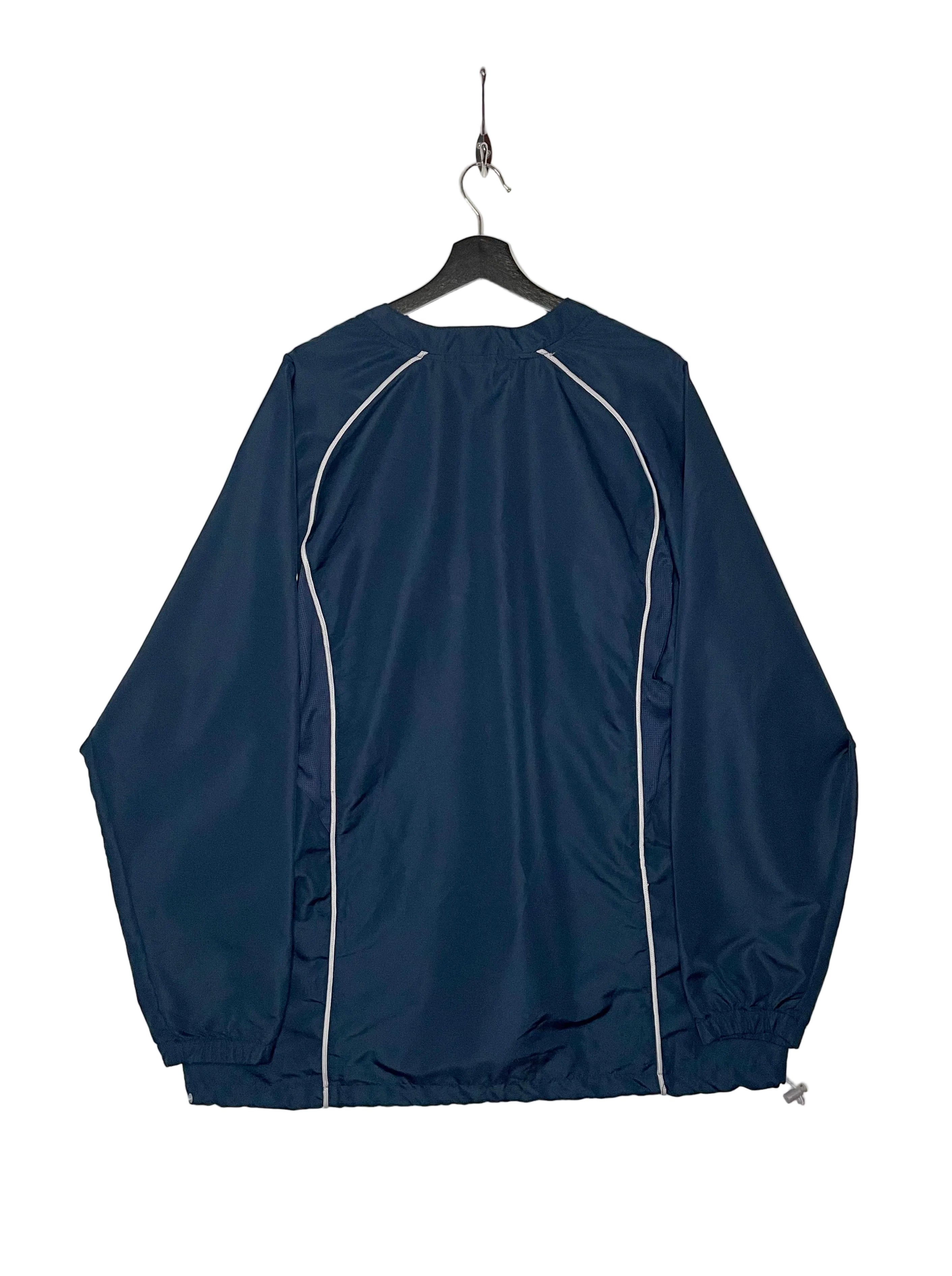 Nike Vintage Windbreaker Malvern Baseball Blau Größe XL