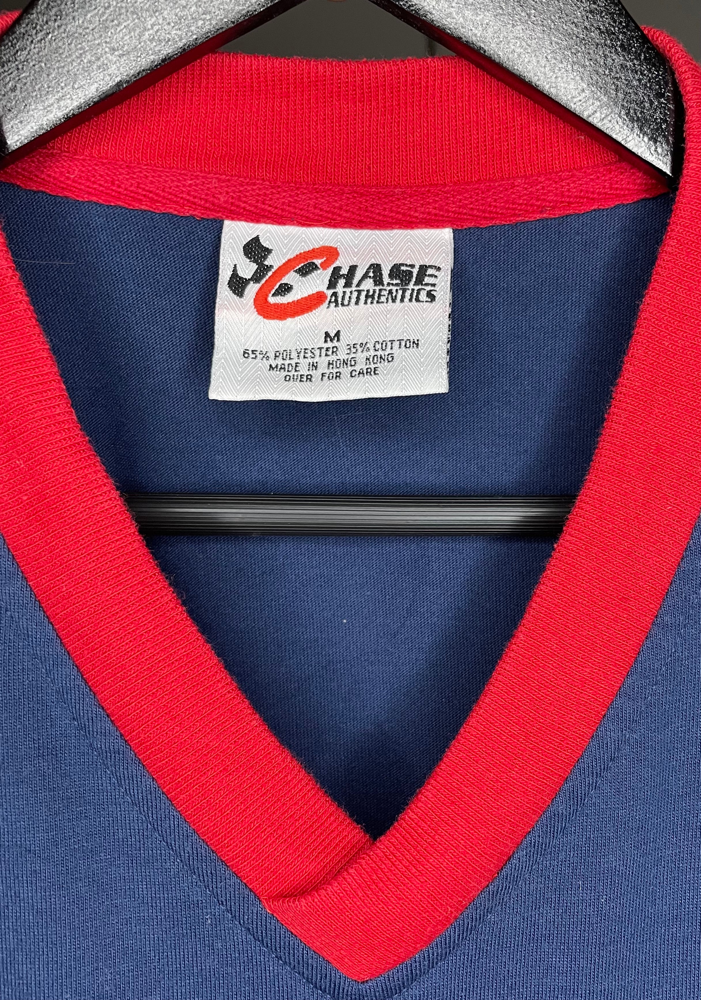 Chase Authentics T-Shirt Nescar Blau/Rot Größe M