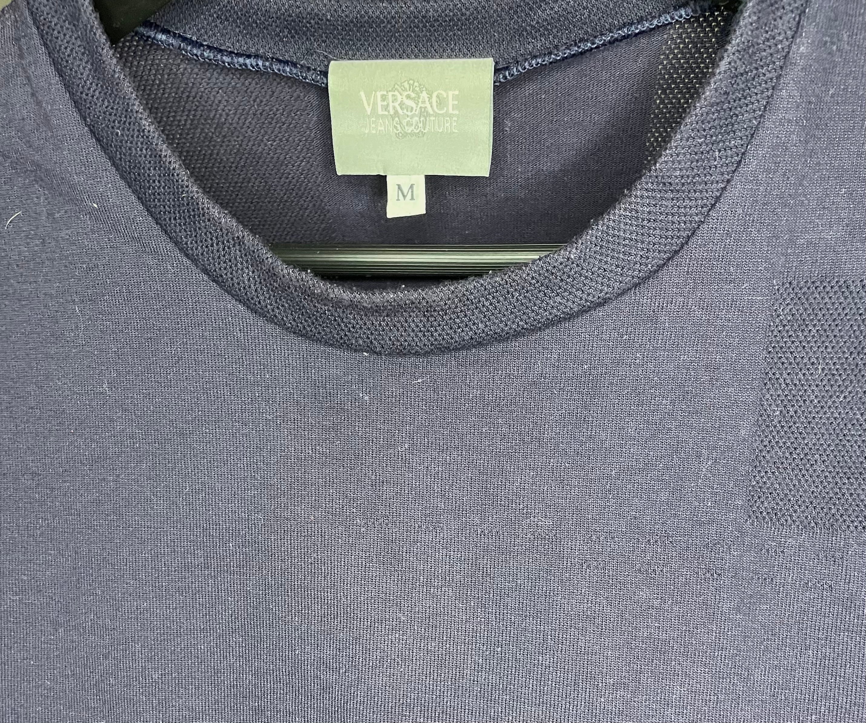 Versace T-Shirt Dark Blue Size M