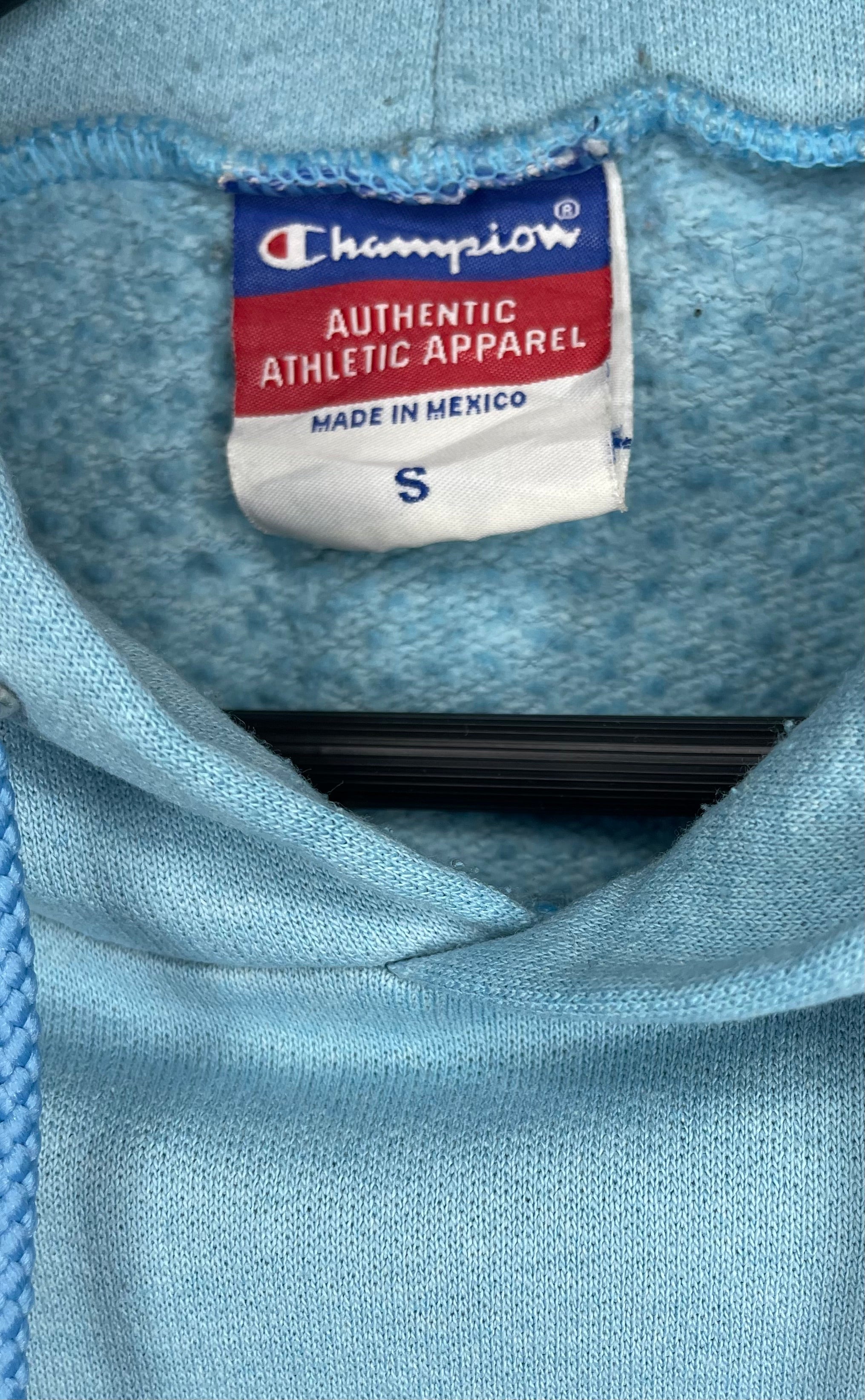 Champion Hoodie Minnesota State Light Blue Size S