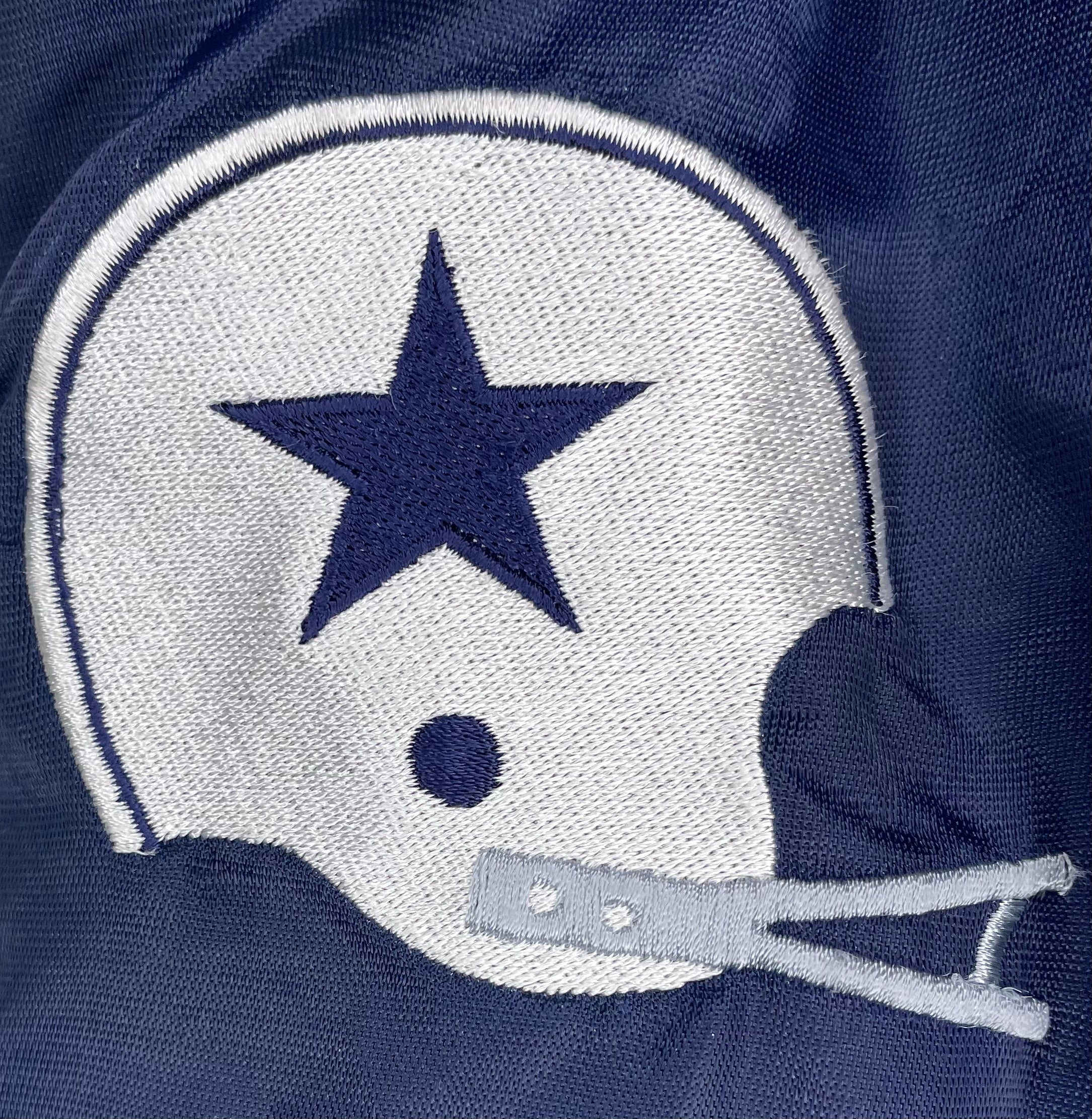 NFL Bomberjacke Dallas Cowboys Weiß/Blau Größe XL