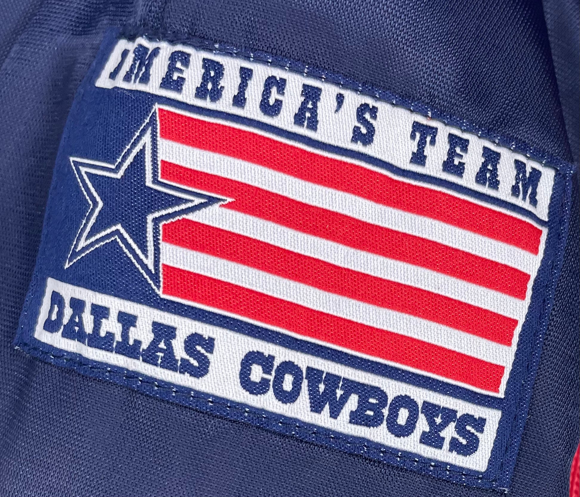 NFL Bomberjacke Dallas Cowboys Weiß/Blau Größe XL