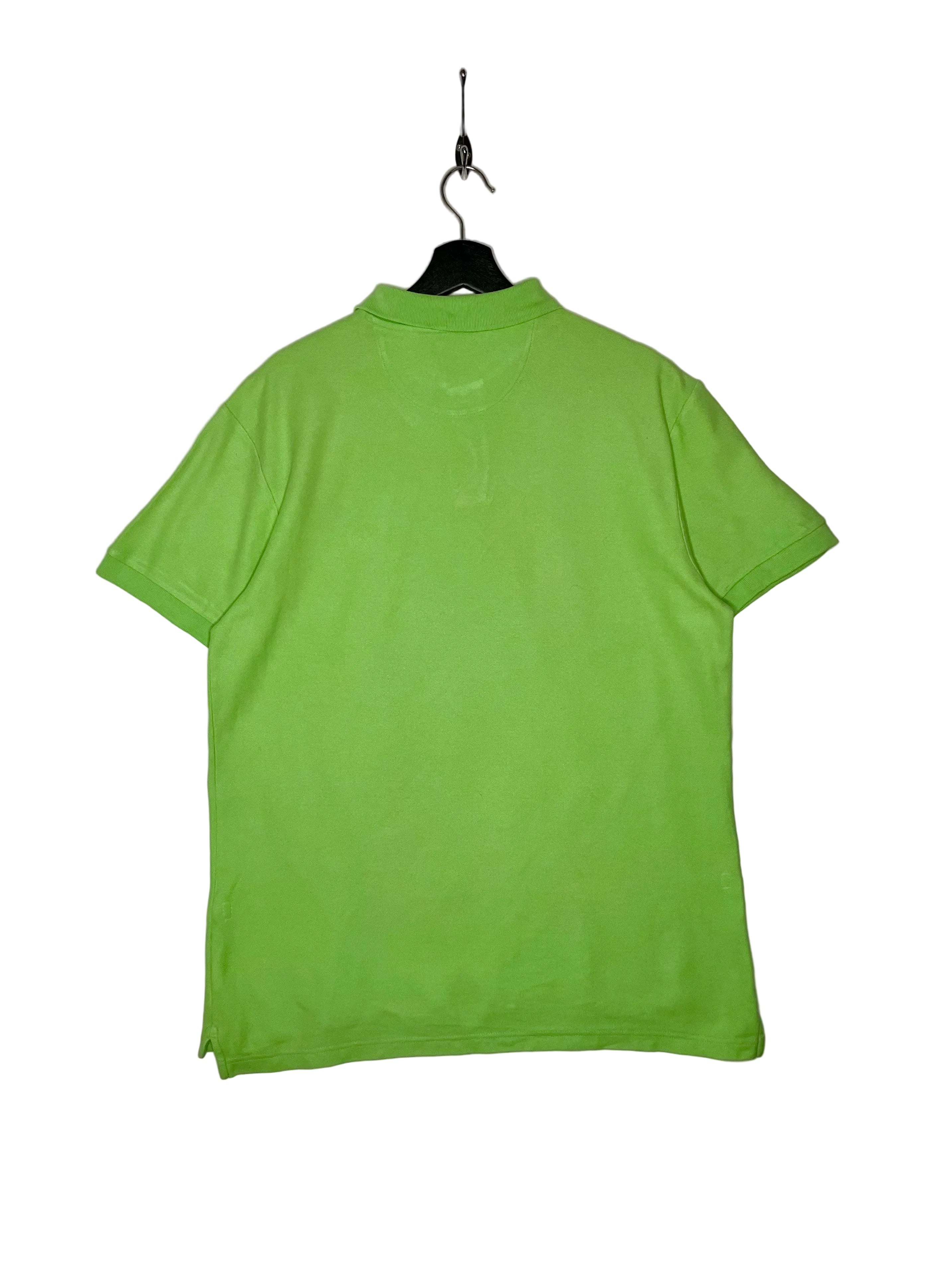 Chaps Vintage Poloshirt Grün Größe L