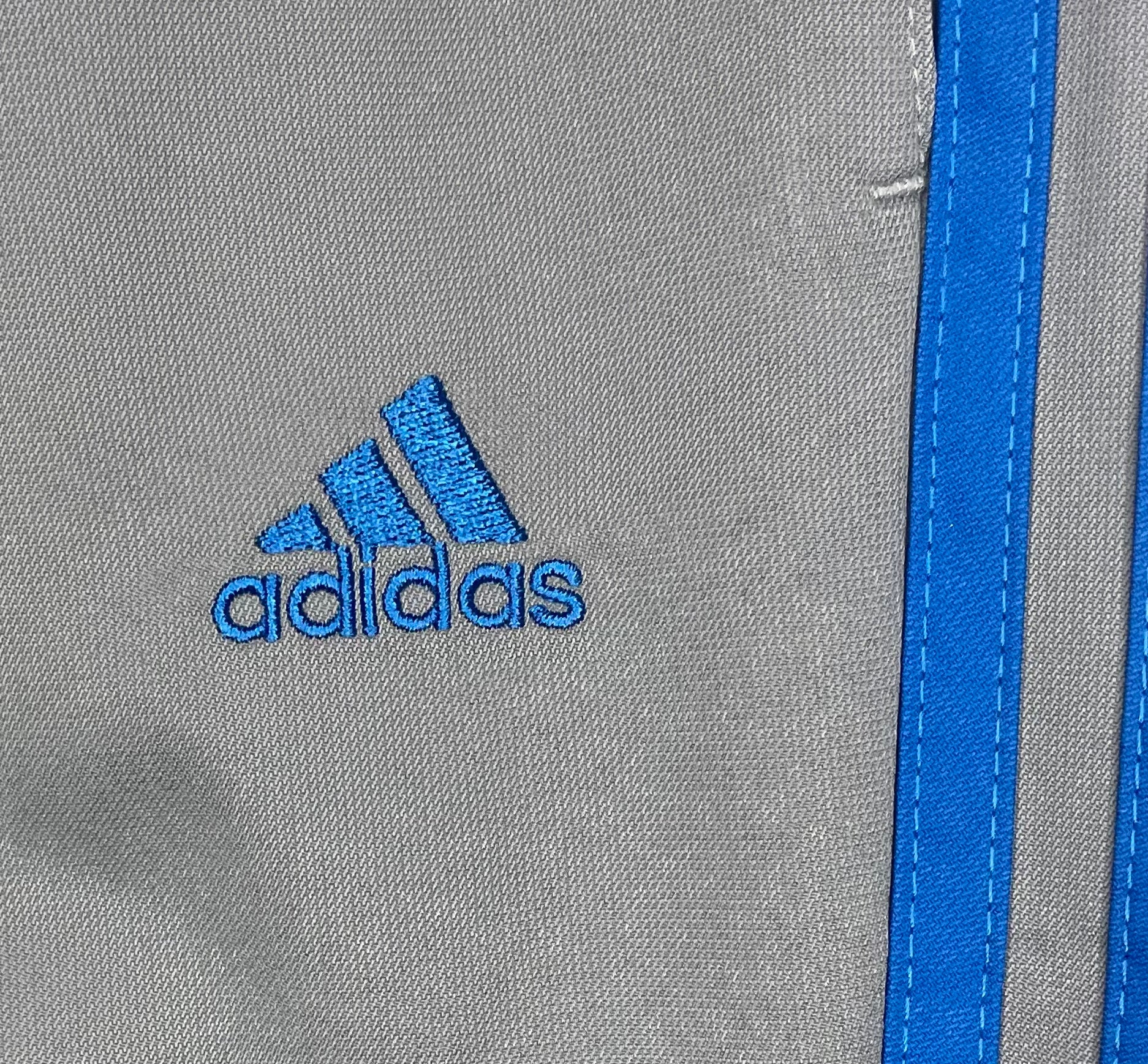 Adidas Vintage Trackpants Grau/Blau Größe M
