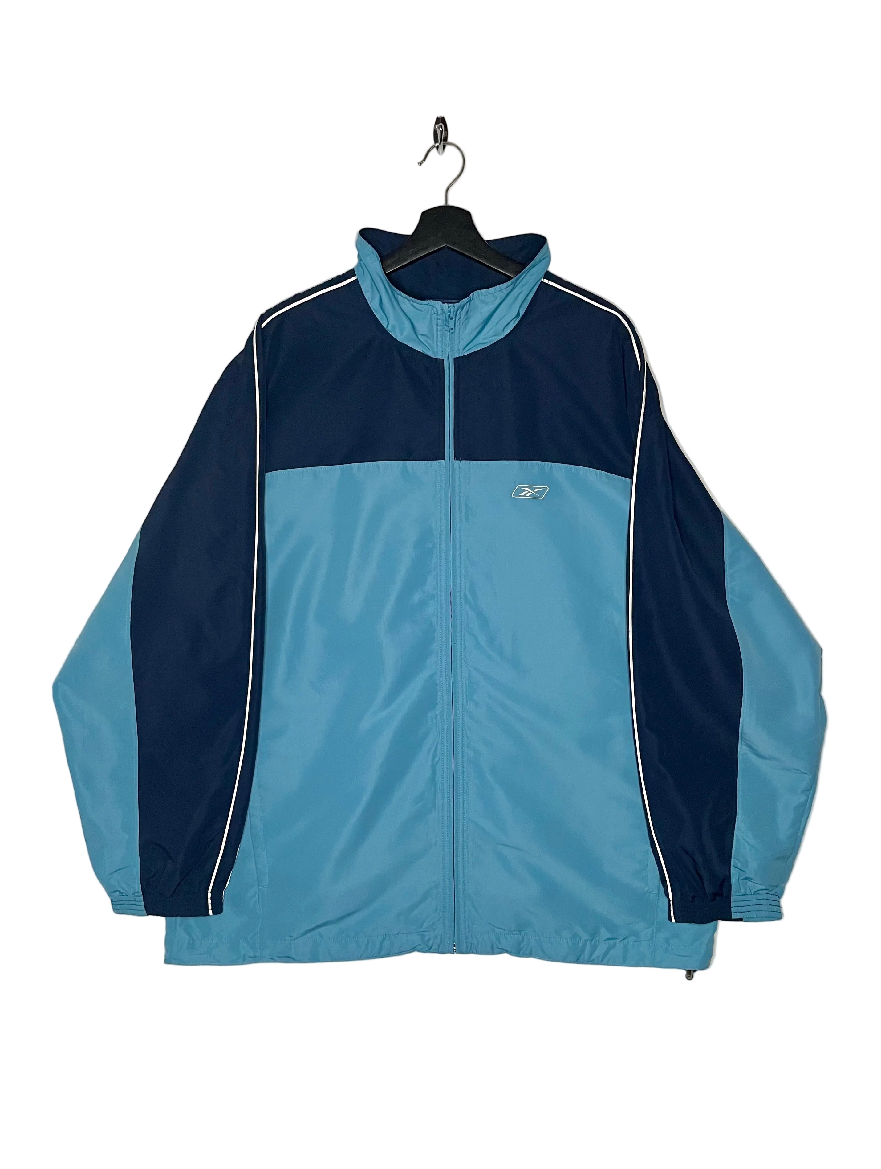 Reebok Vintage Trainingsjacke Blau Größe XL