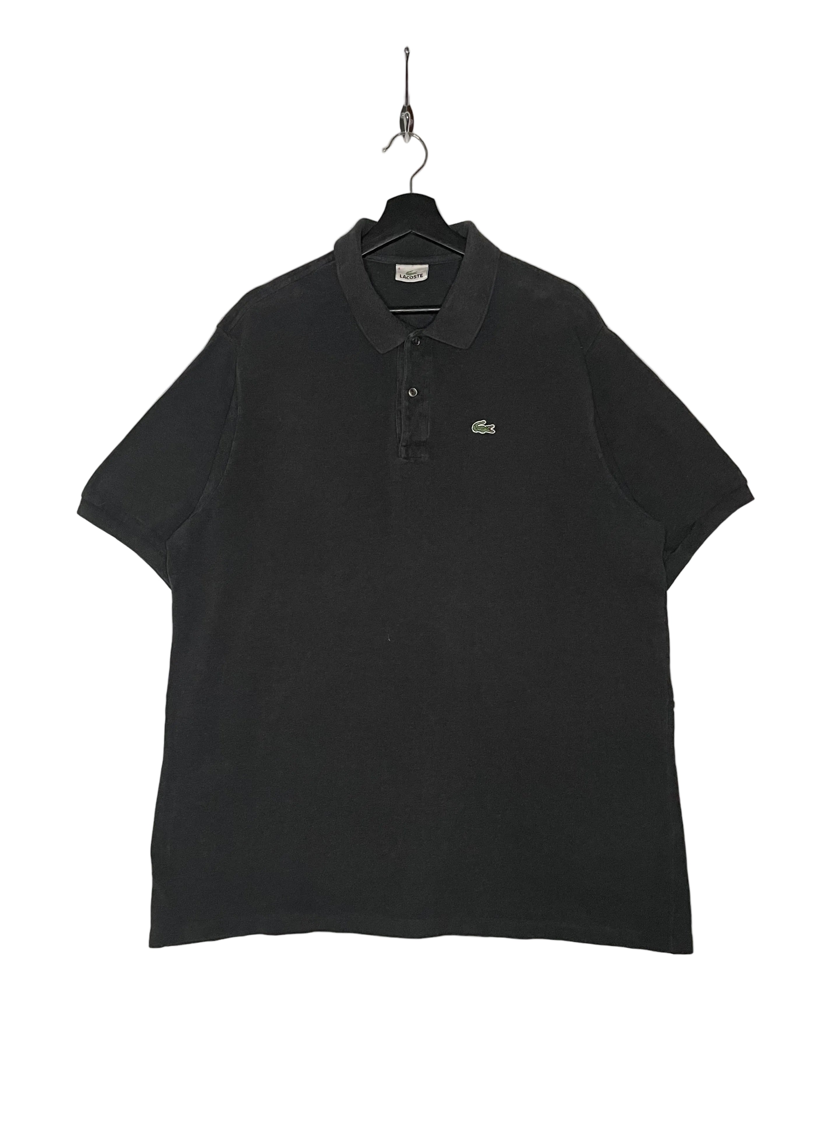 Lacoste Vintage Poloshirt Dunkelgrau Größe XXL