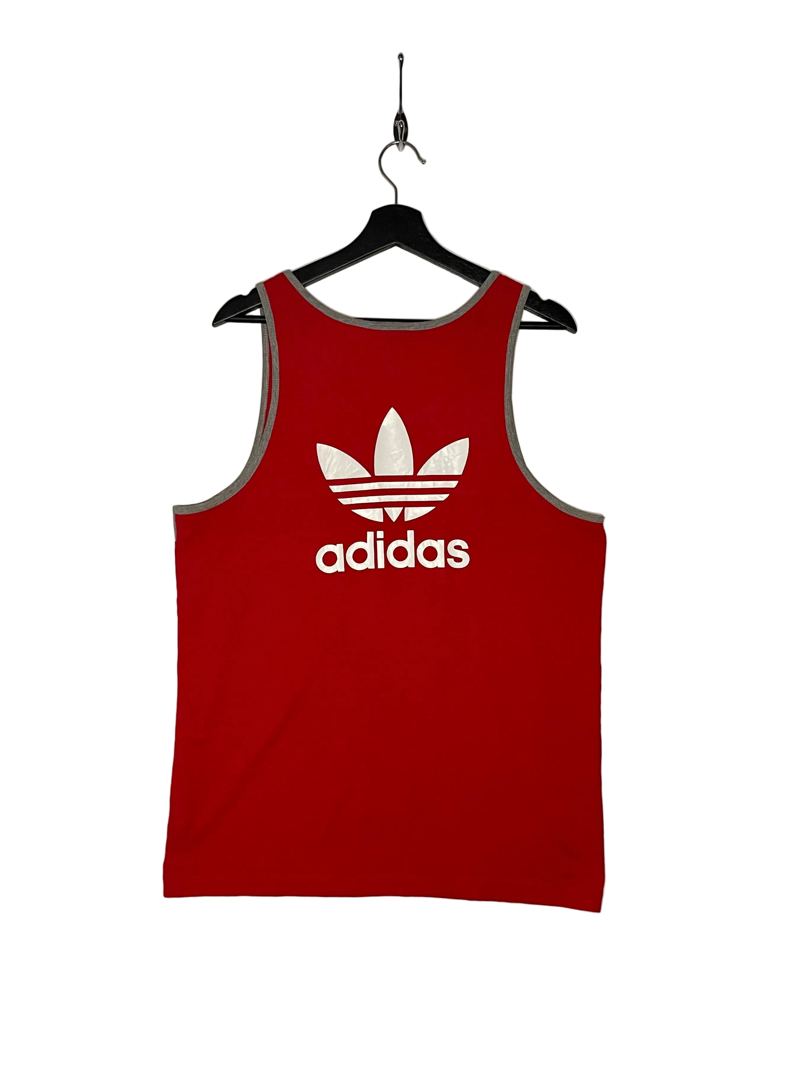 Adidas Vintage Chicago Bulls Tanktop Rot Größe L