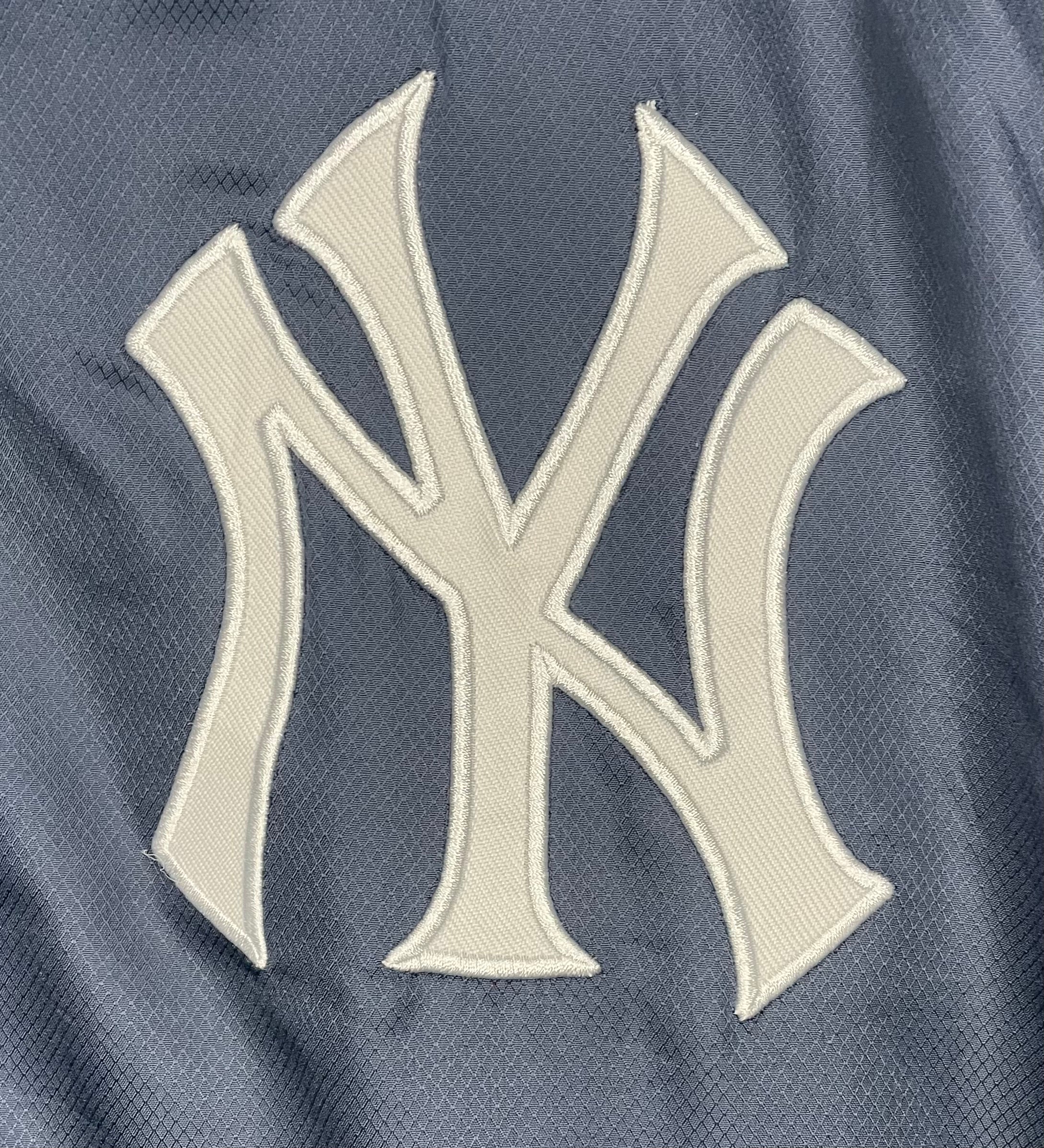 JH Design Vintage New York Yankees Bomberjacke Blau Größe 3XL