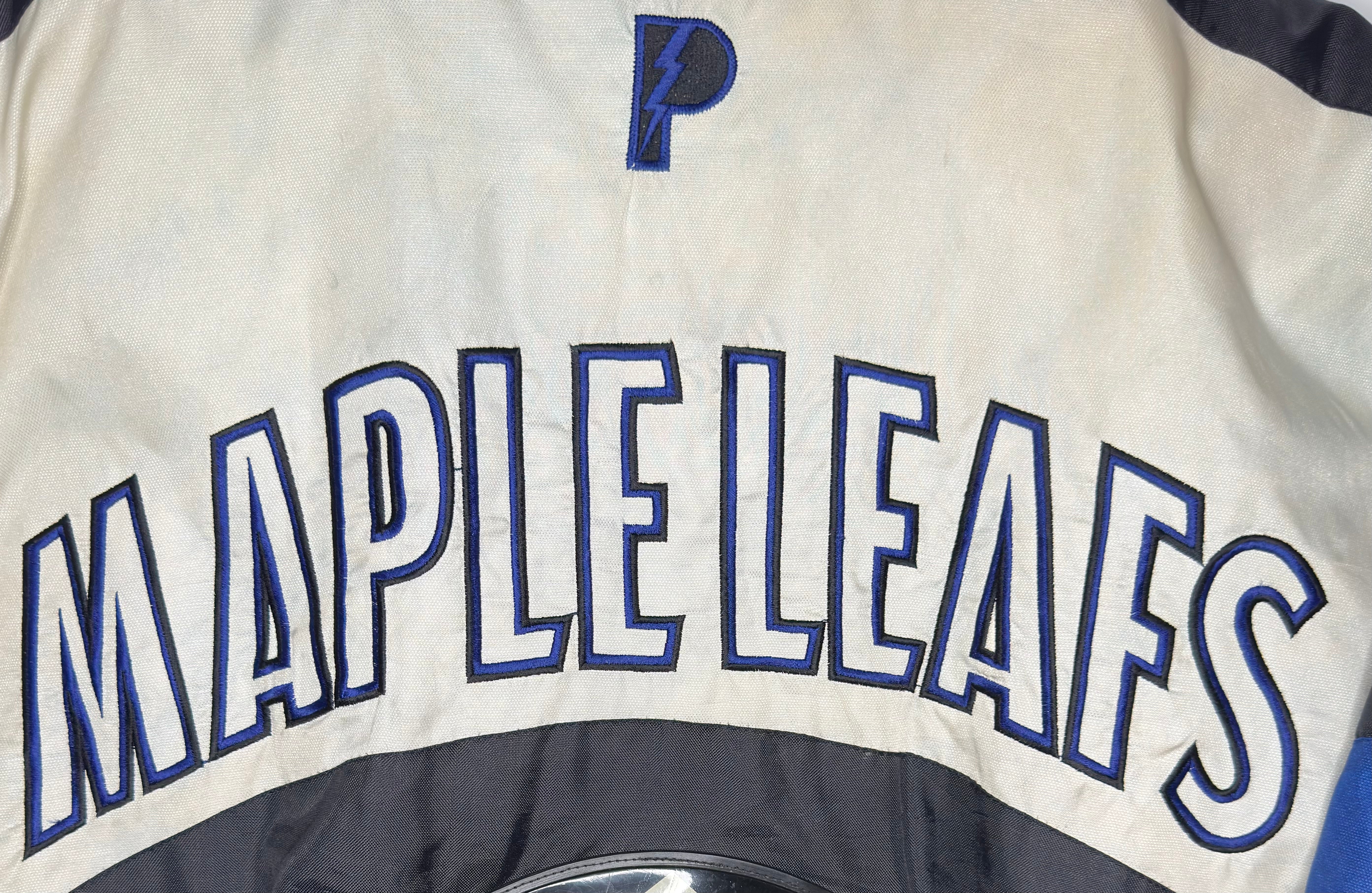 Pro Player Vintage Winterjacke Toronto Maple Leafs Blau/Weiß/Schwarz Größe L