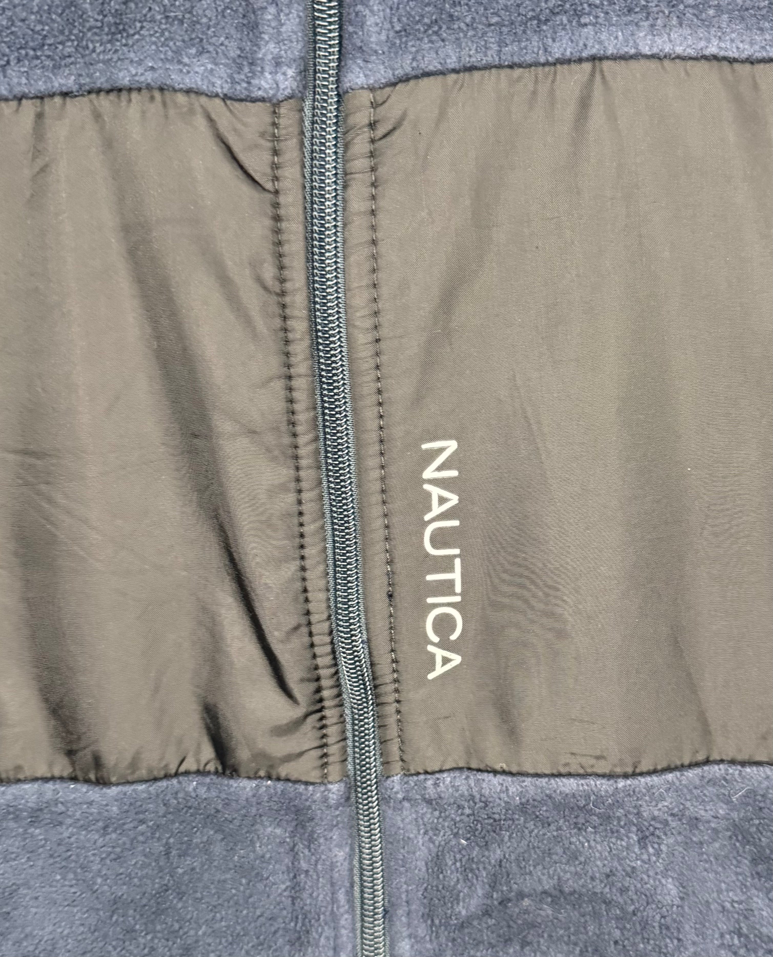 Nautica Vintage Fleecejacke Blau Größe M