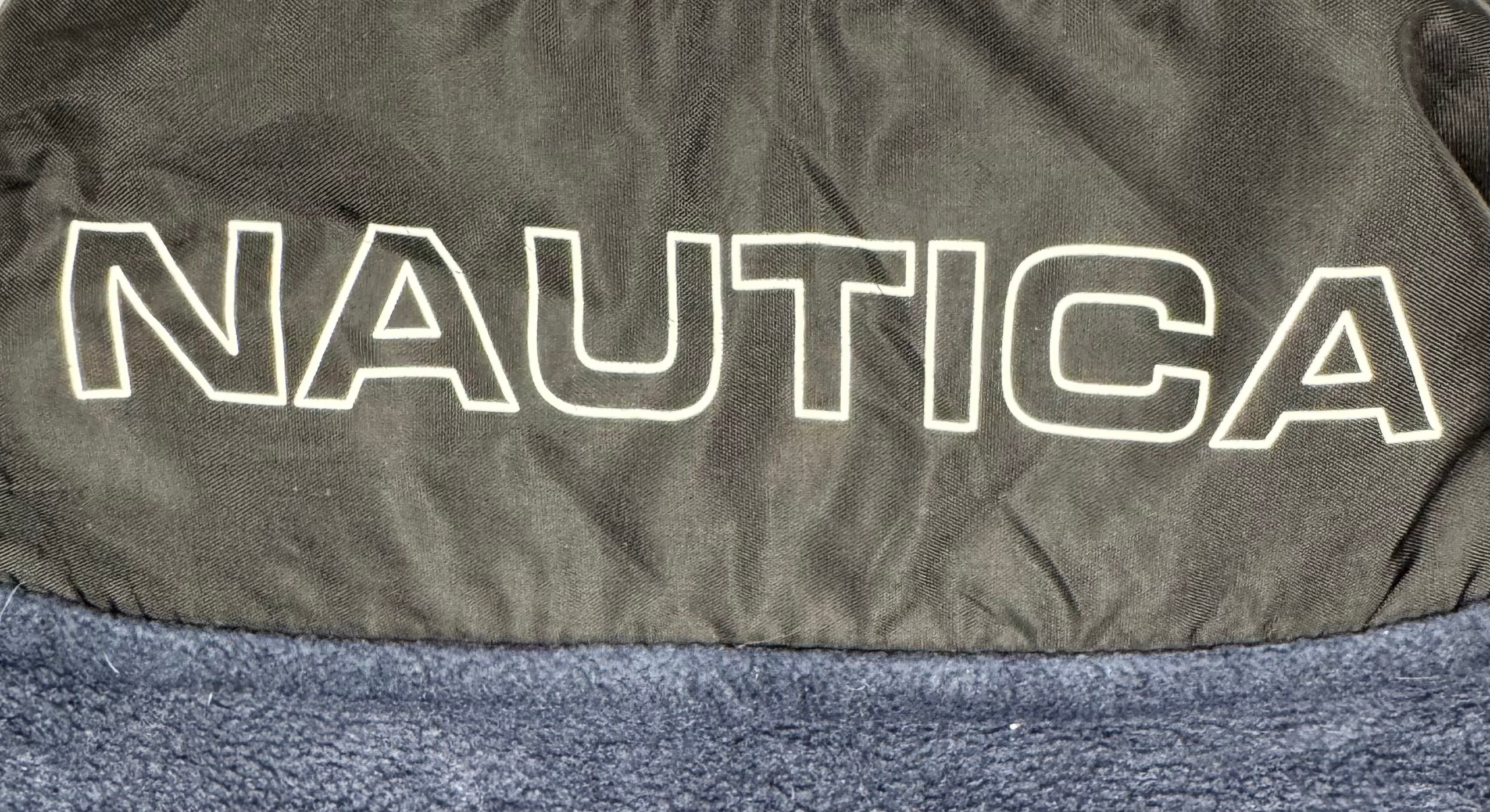 Nautica Vintage Fleecejacke Blau Größe M