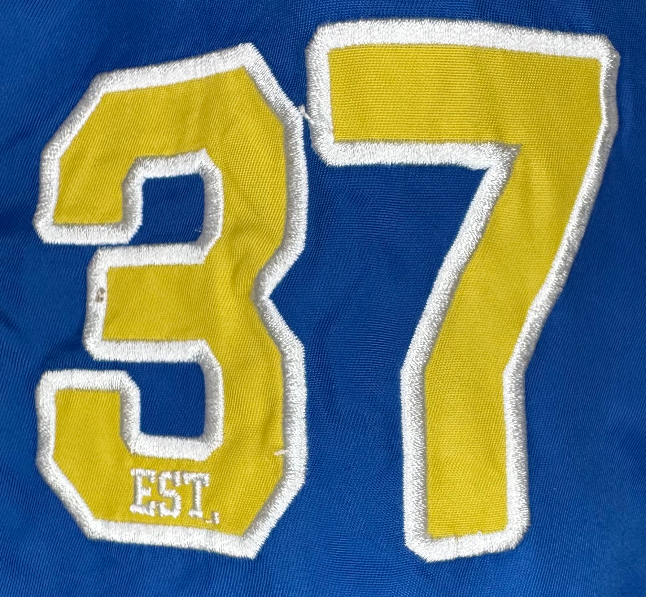 NFL Primark Collegejacke LA Rams Blau Größe S