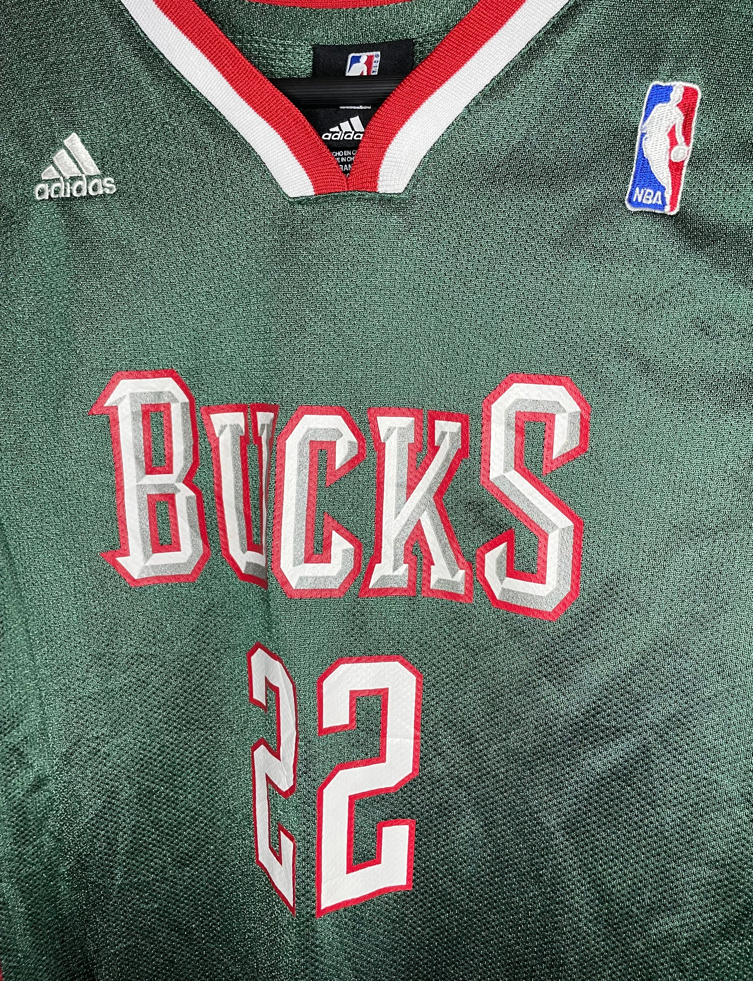 Adidas Jersey Milwaukee Bucks Michael Redd #22 Grün Größe L