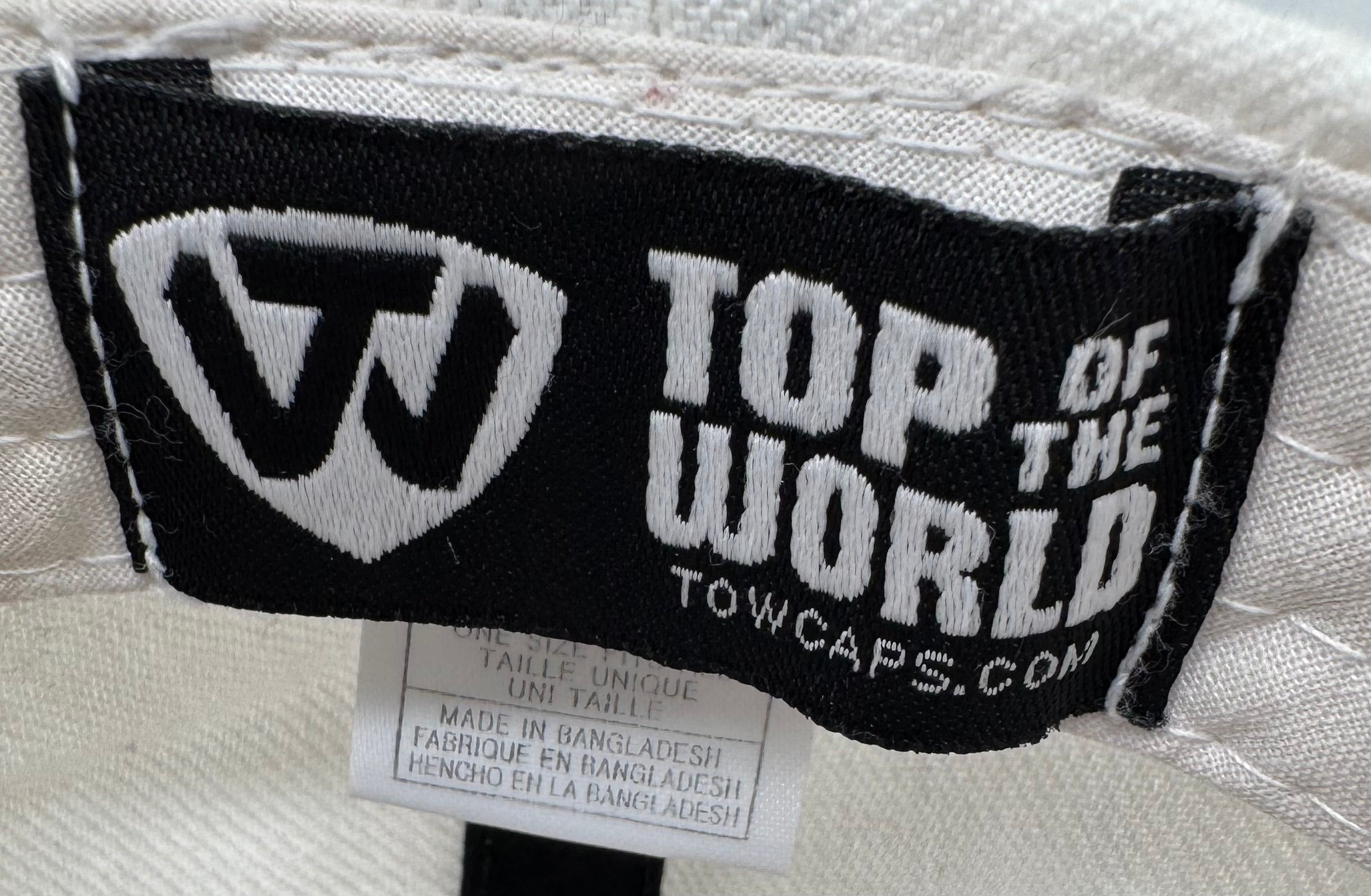 TOW Caps Vintage LUS Tigers Snapback Weiß/Gelb One Size