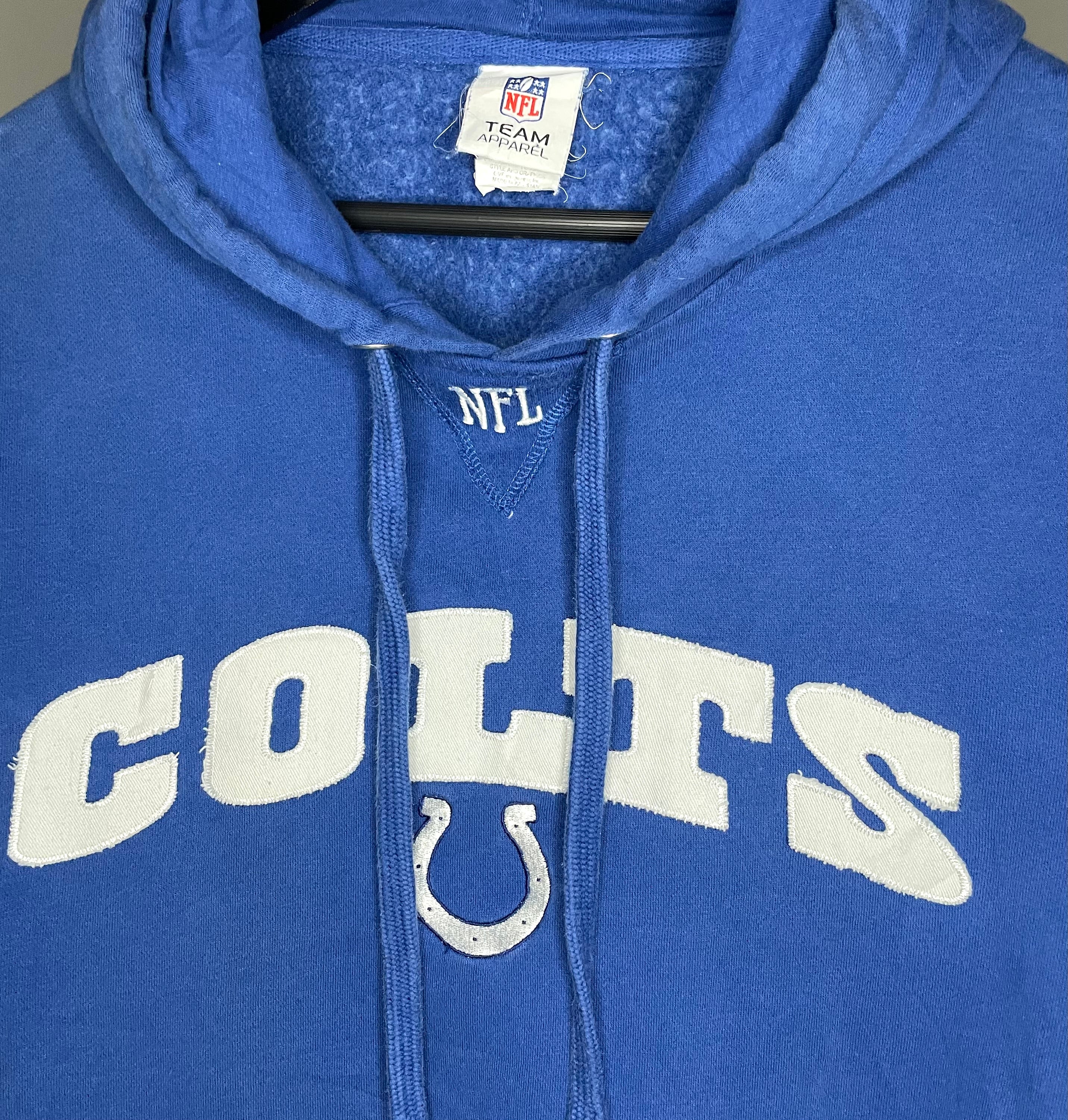 NFL Hoodie Indianapolis Colts Blue Size L