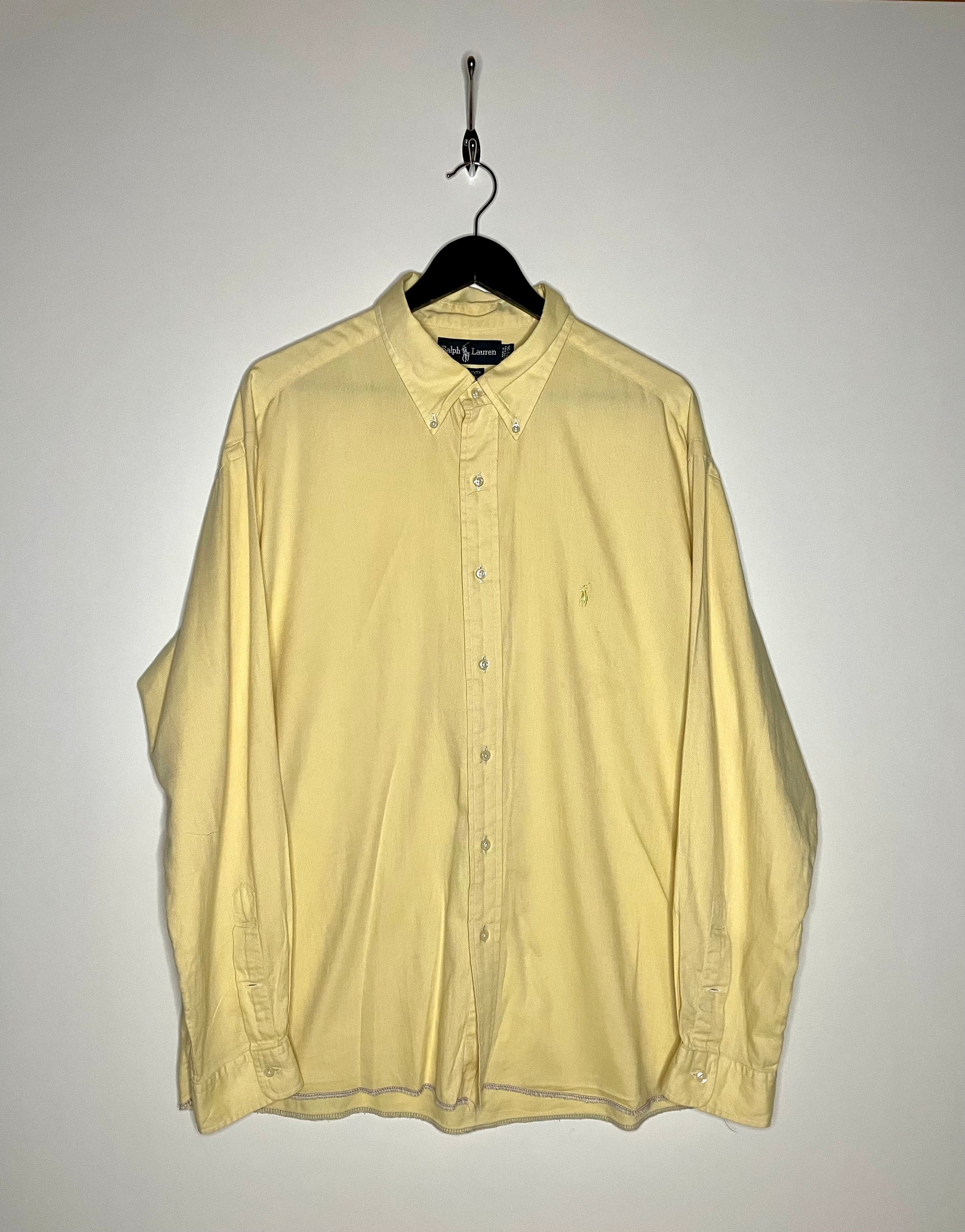 Ralph Lauren Hemd Gelb Größe XL