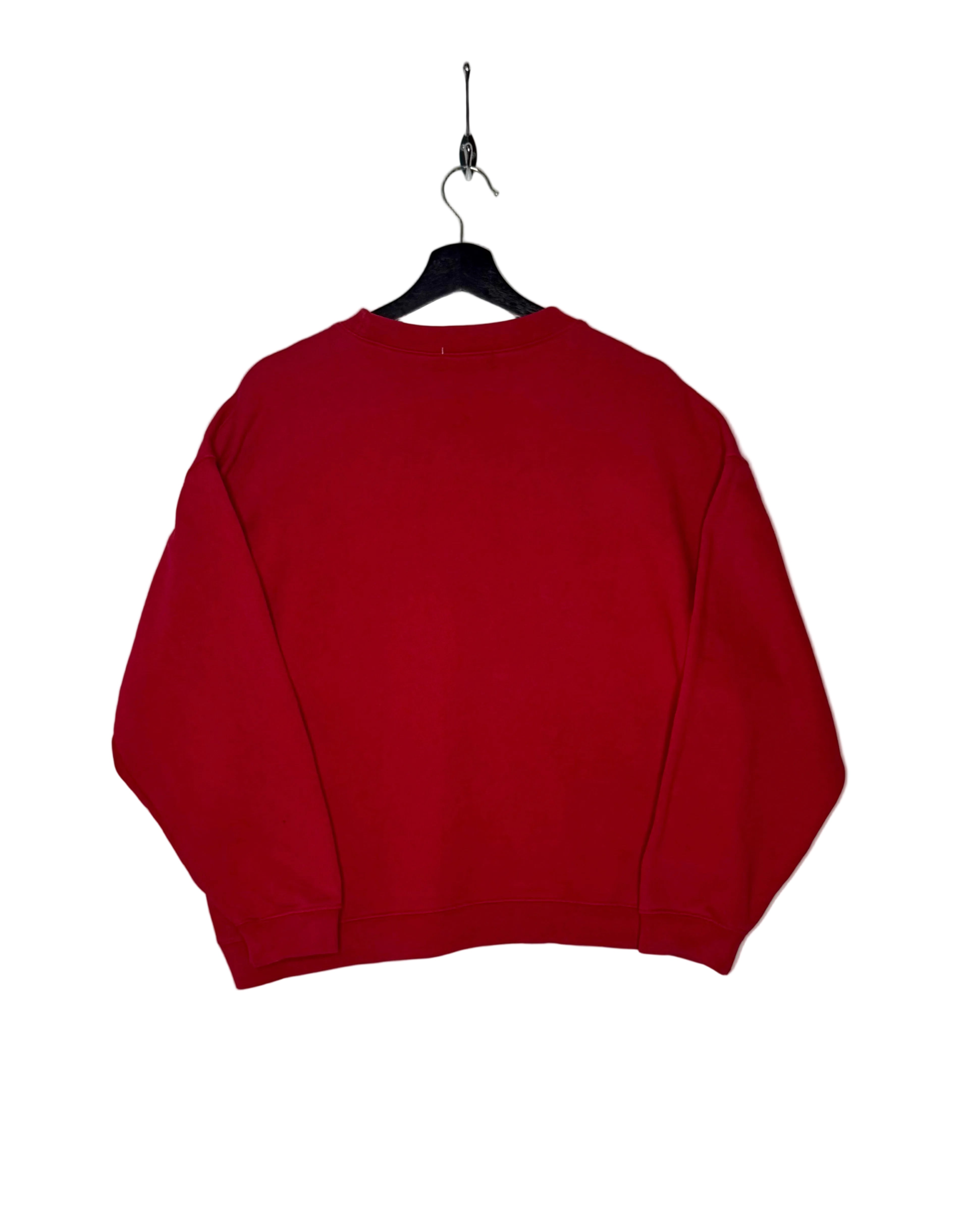 Action Sport Sweater New York Crazy Campus Rot Größe XL Damen