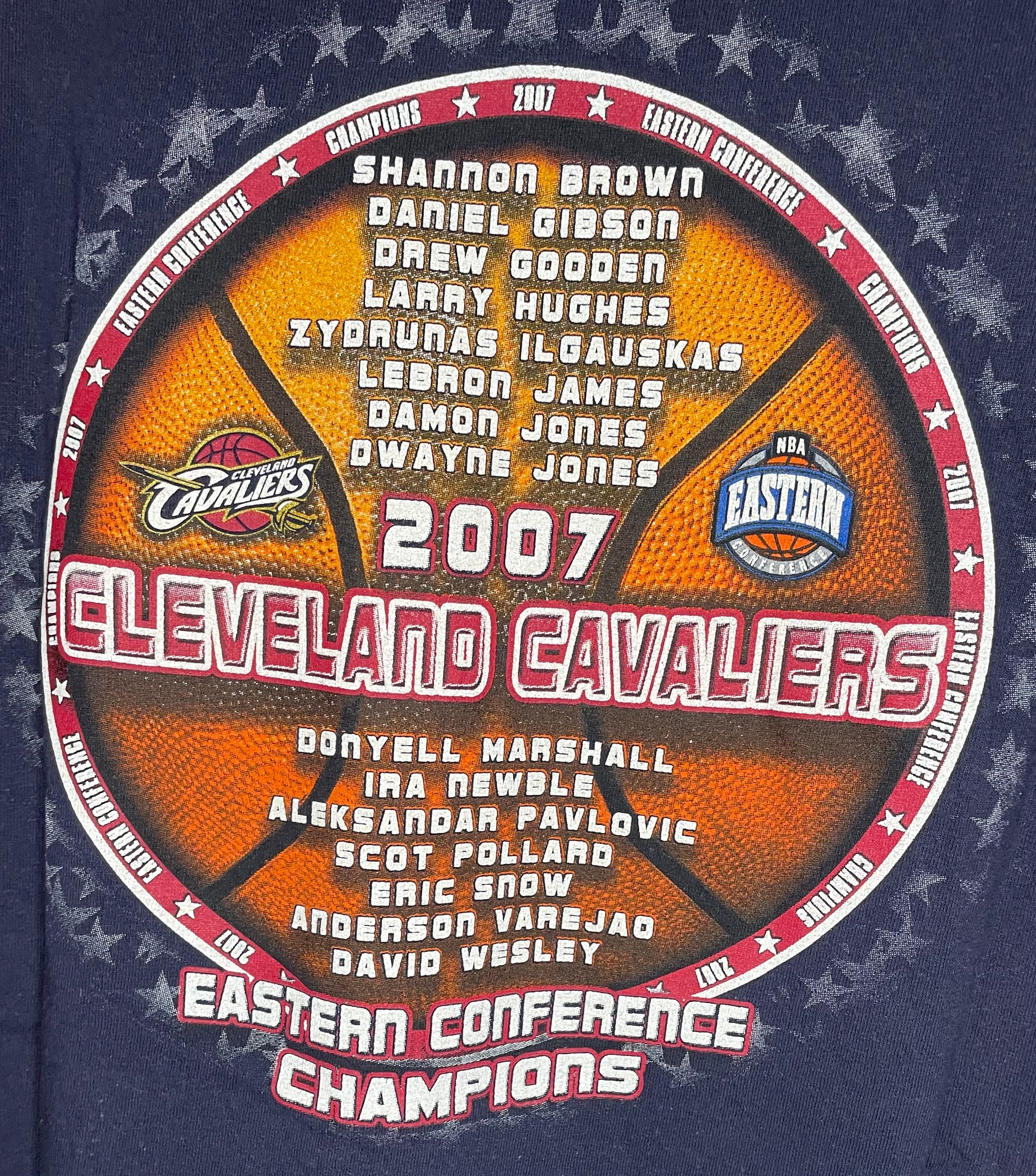 Majestic Camiseta Campeón Conferencia Este 2007 Cleveland Cavaliers Talla M
